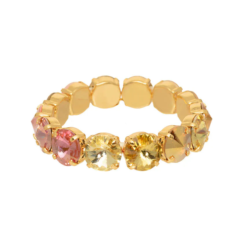 Croatia Stretch Bracelet: Candy Glam Blush