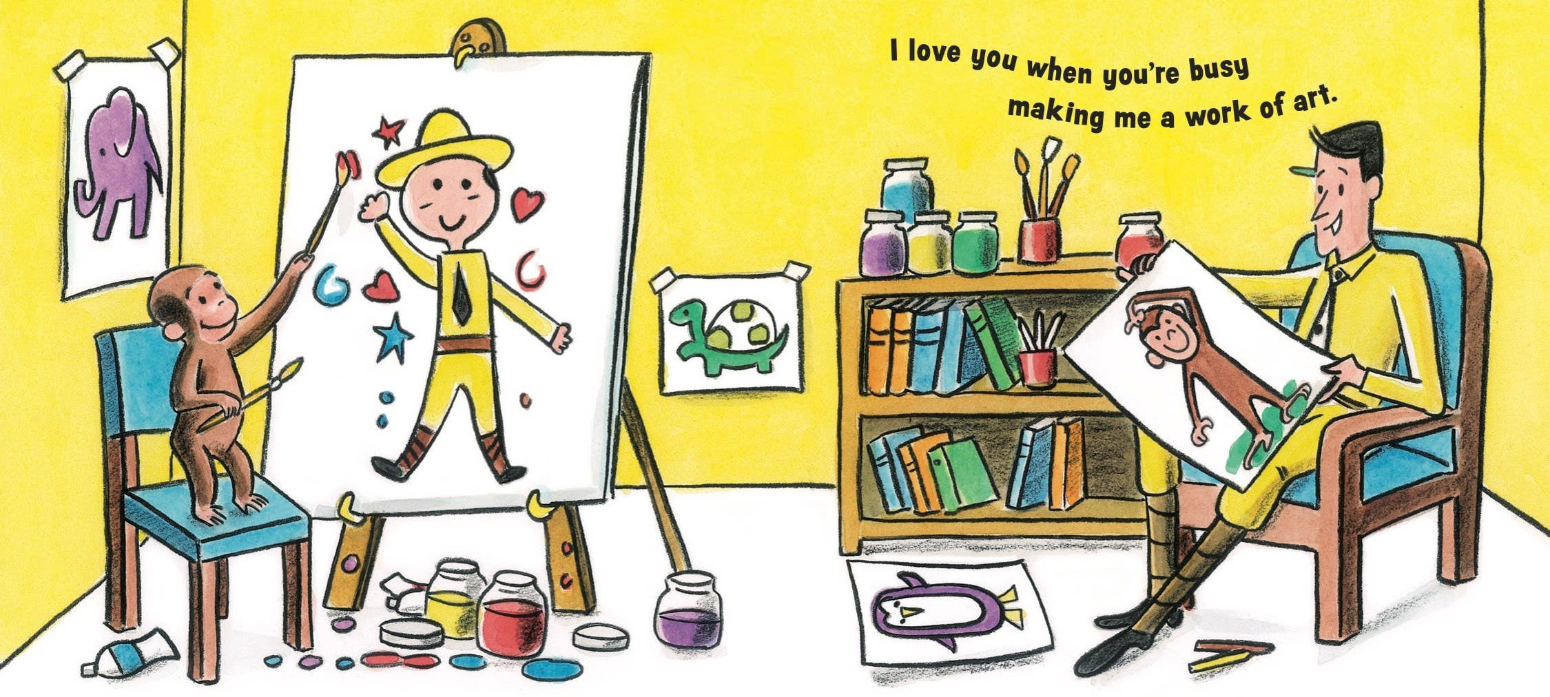 Curious George: I Love You : H. A. Rey