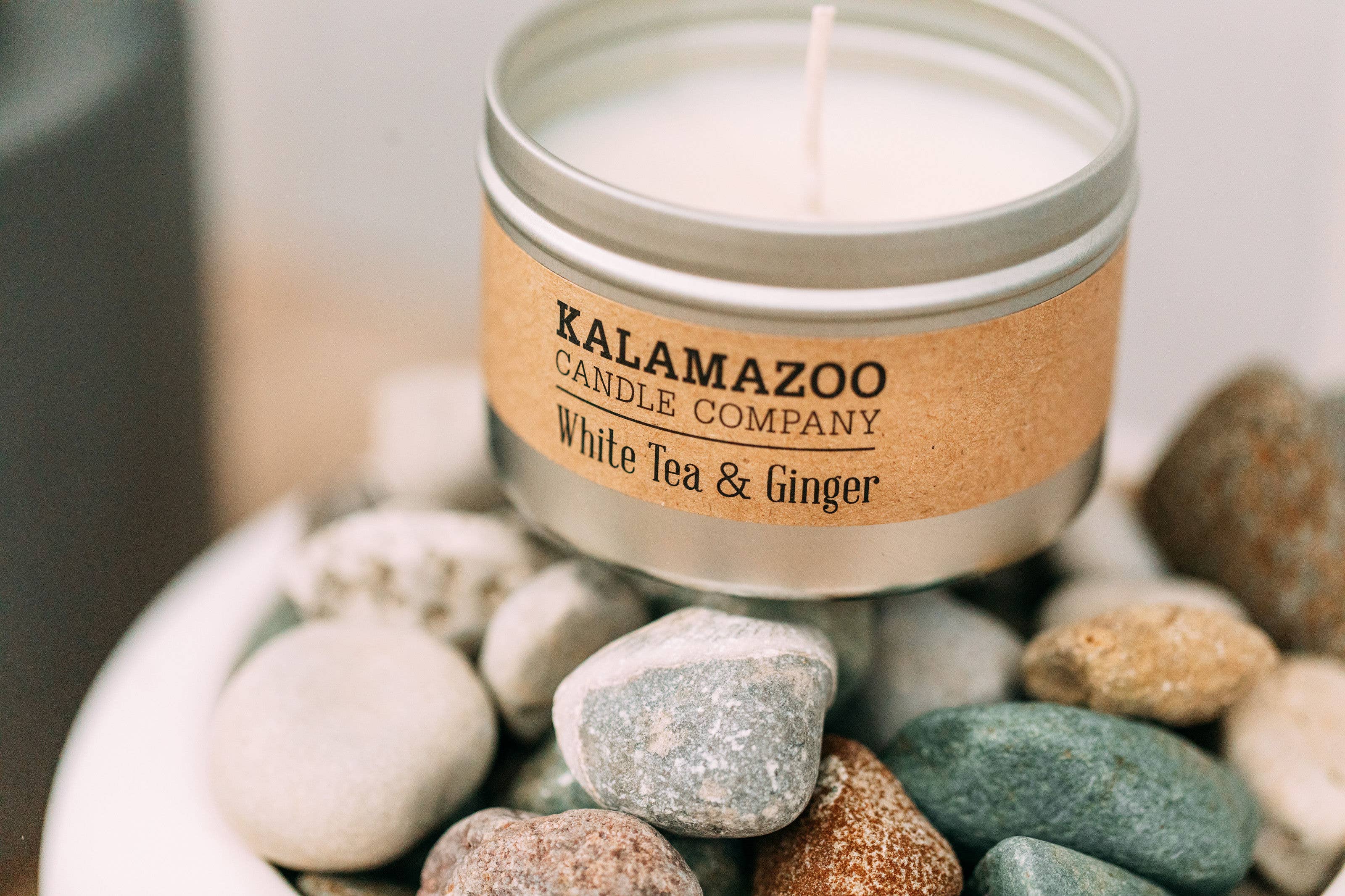 White Tea & Ginger Candle 5oz Tin