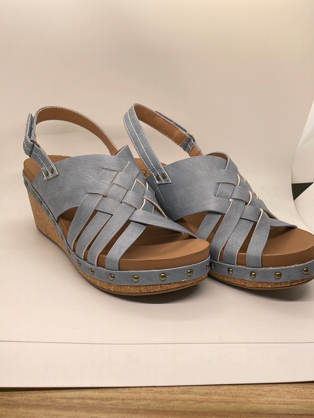 Light Blue Dream Weaver Wedge