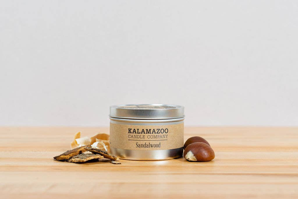 Sandalwood Candle 5oz Tin