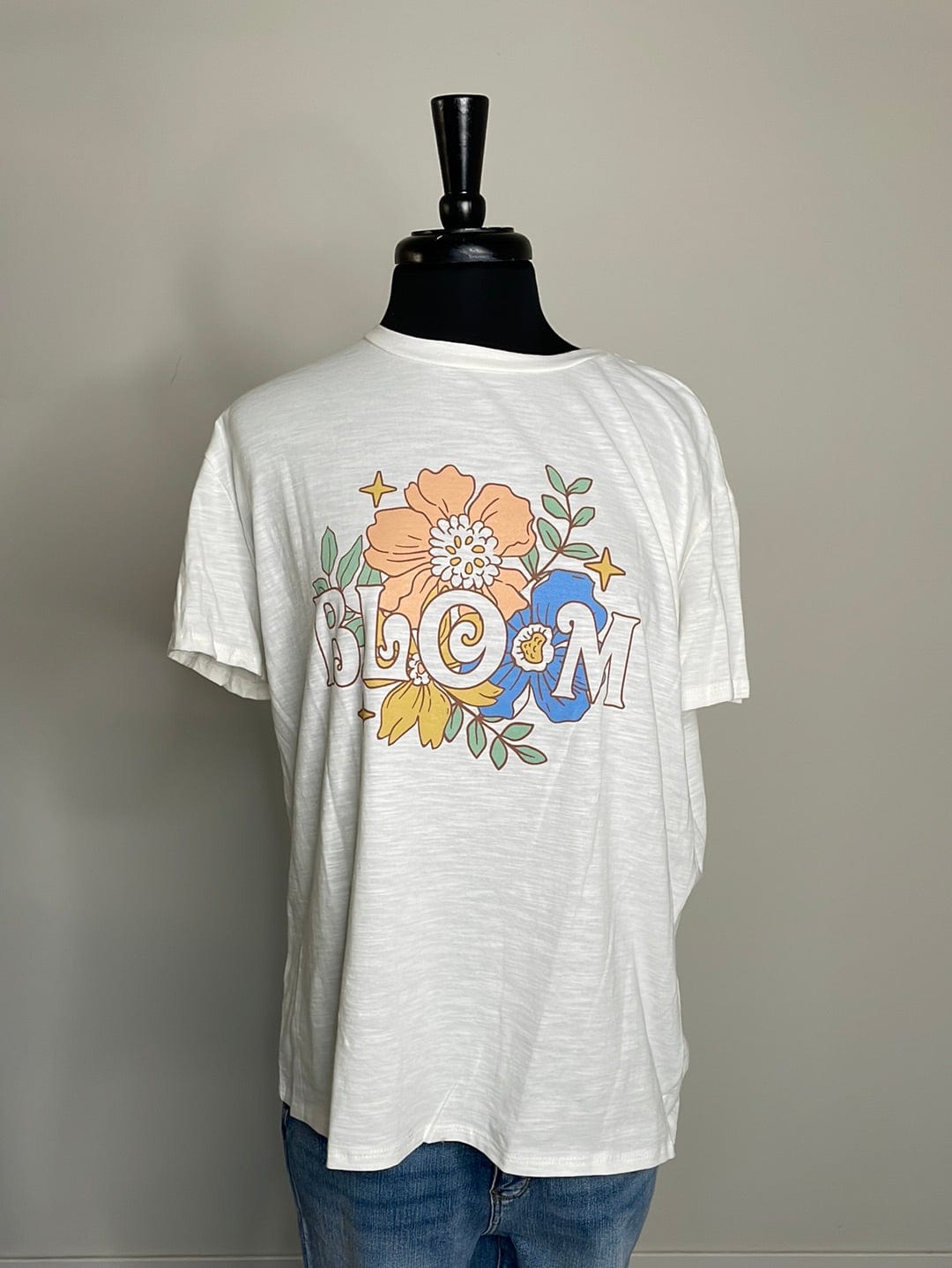 Ivory Bloom Graphic Tee