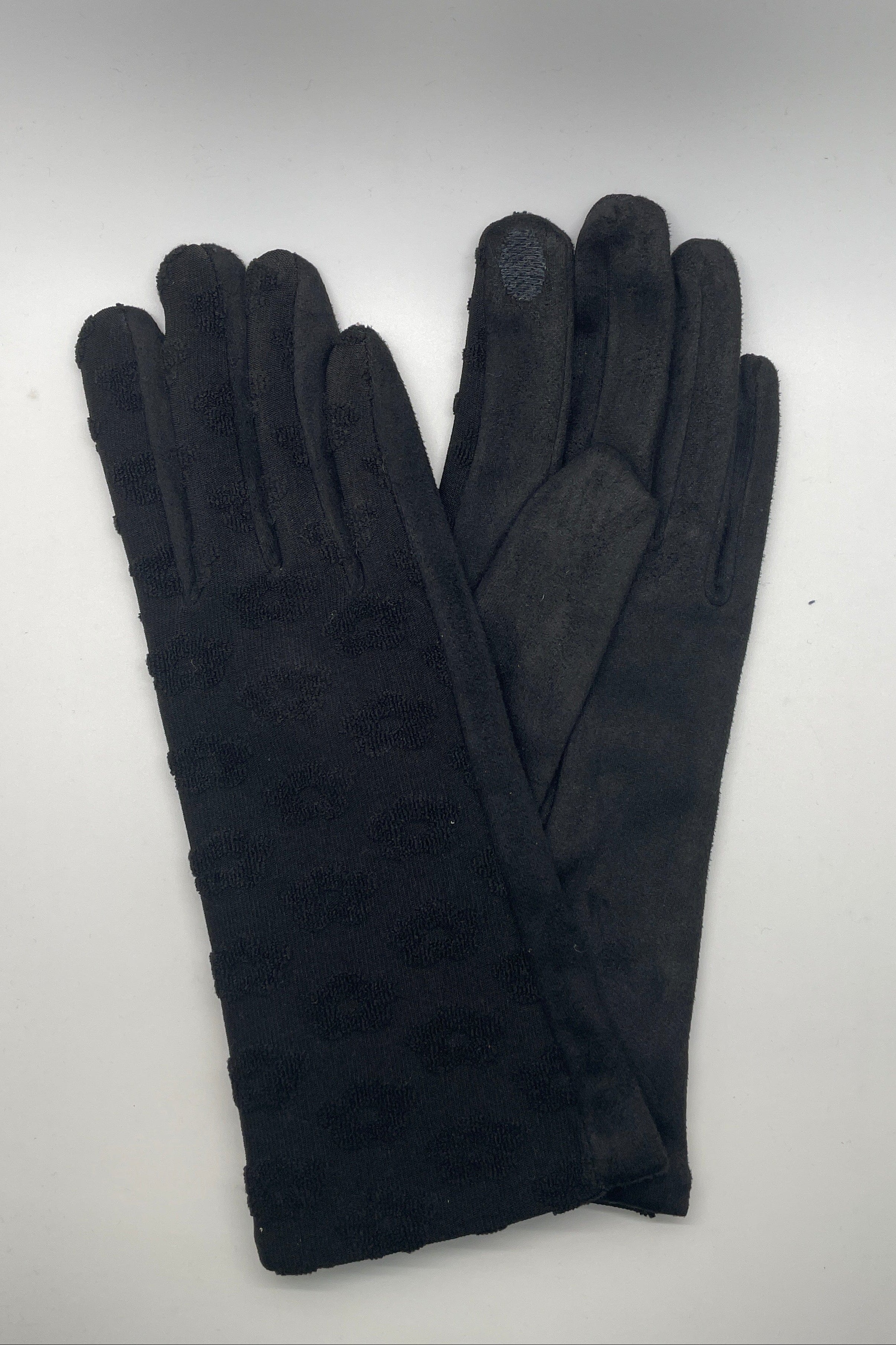 Black Petunia Dual Texture Glove