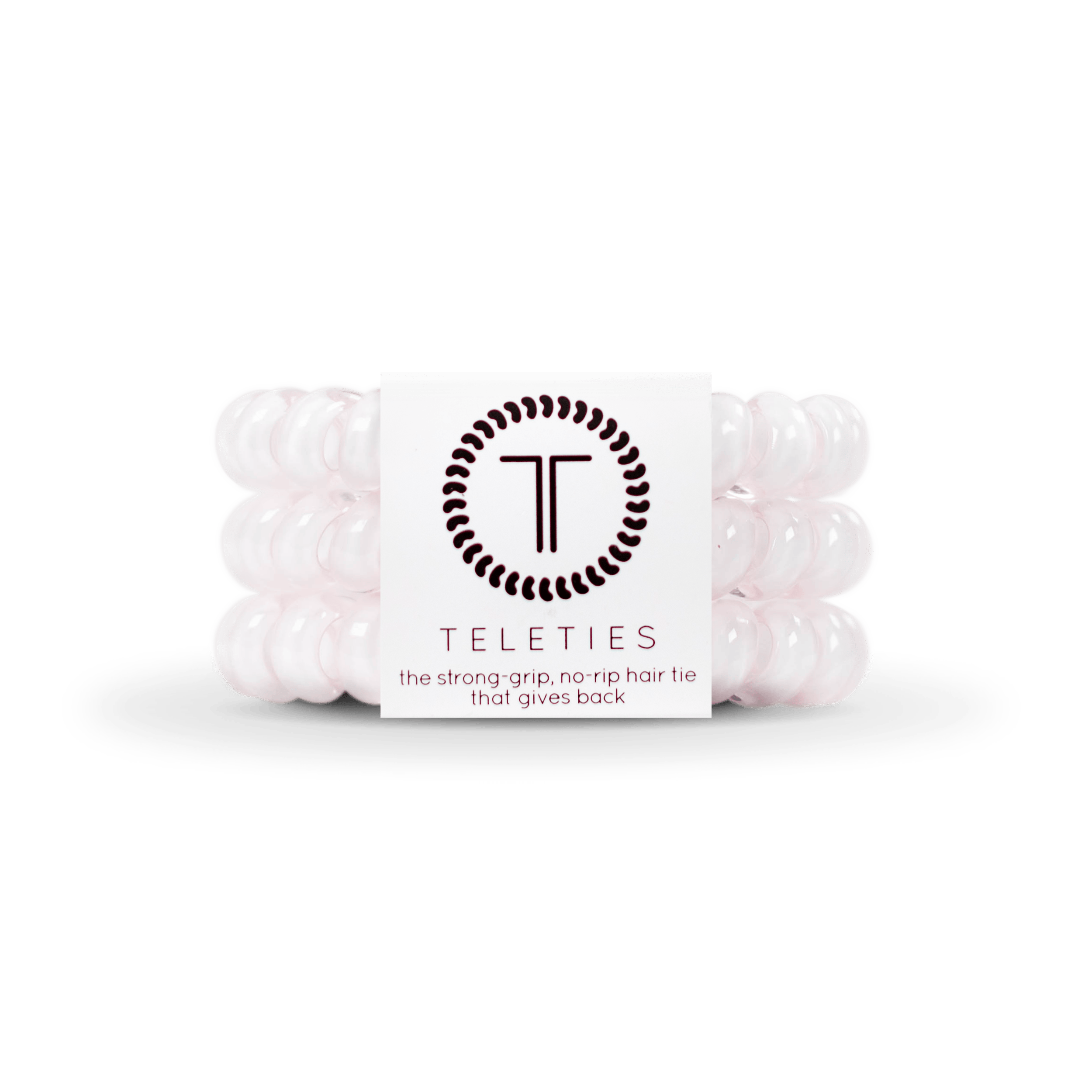Spiral Hair Coils | Large | Rose Water Pink Hair Ties