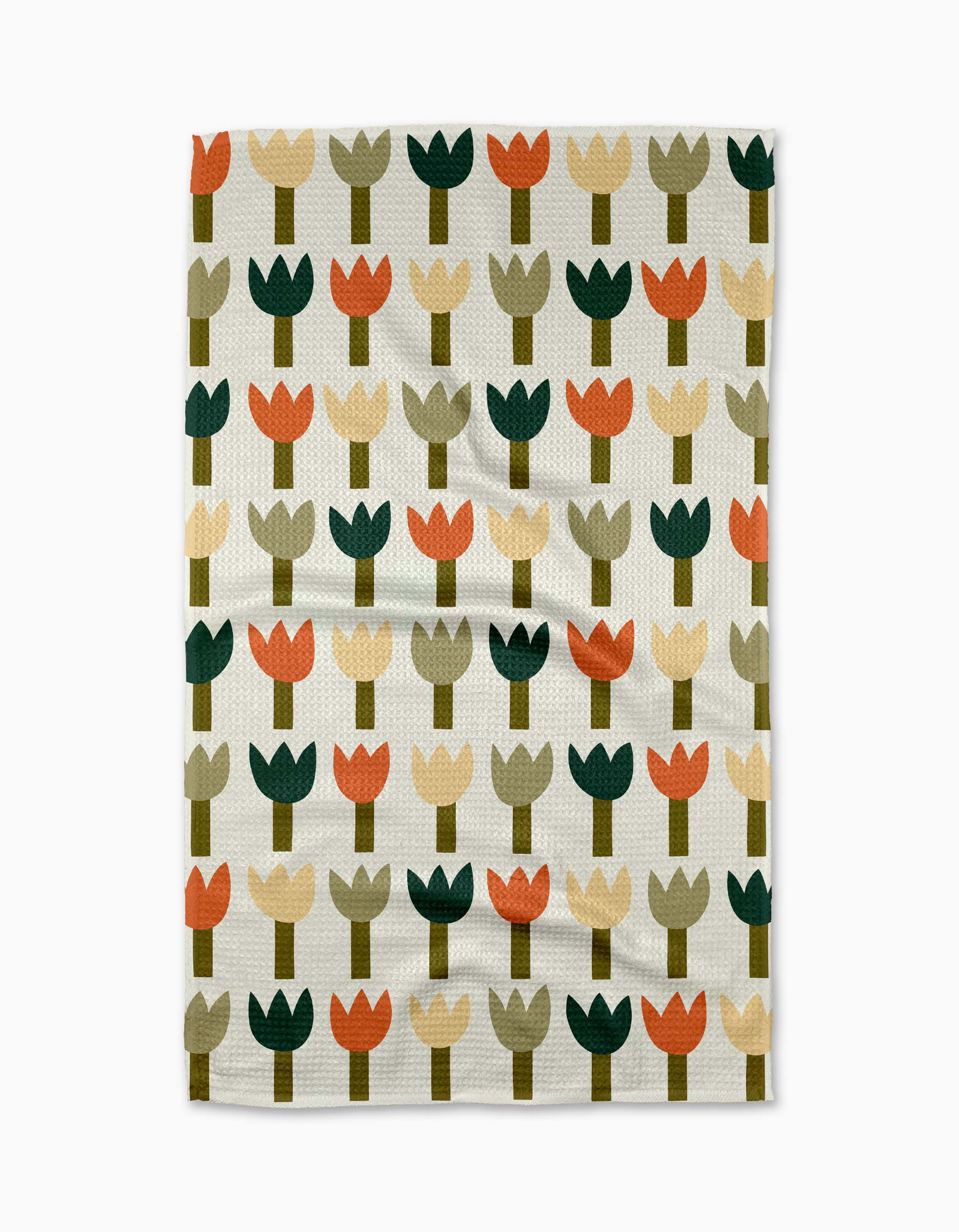 Geometry Tulip Row Tea Towel