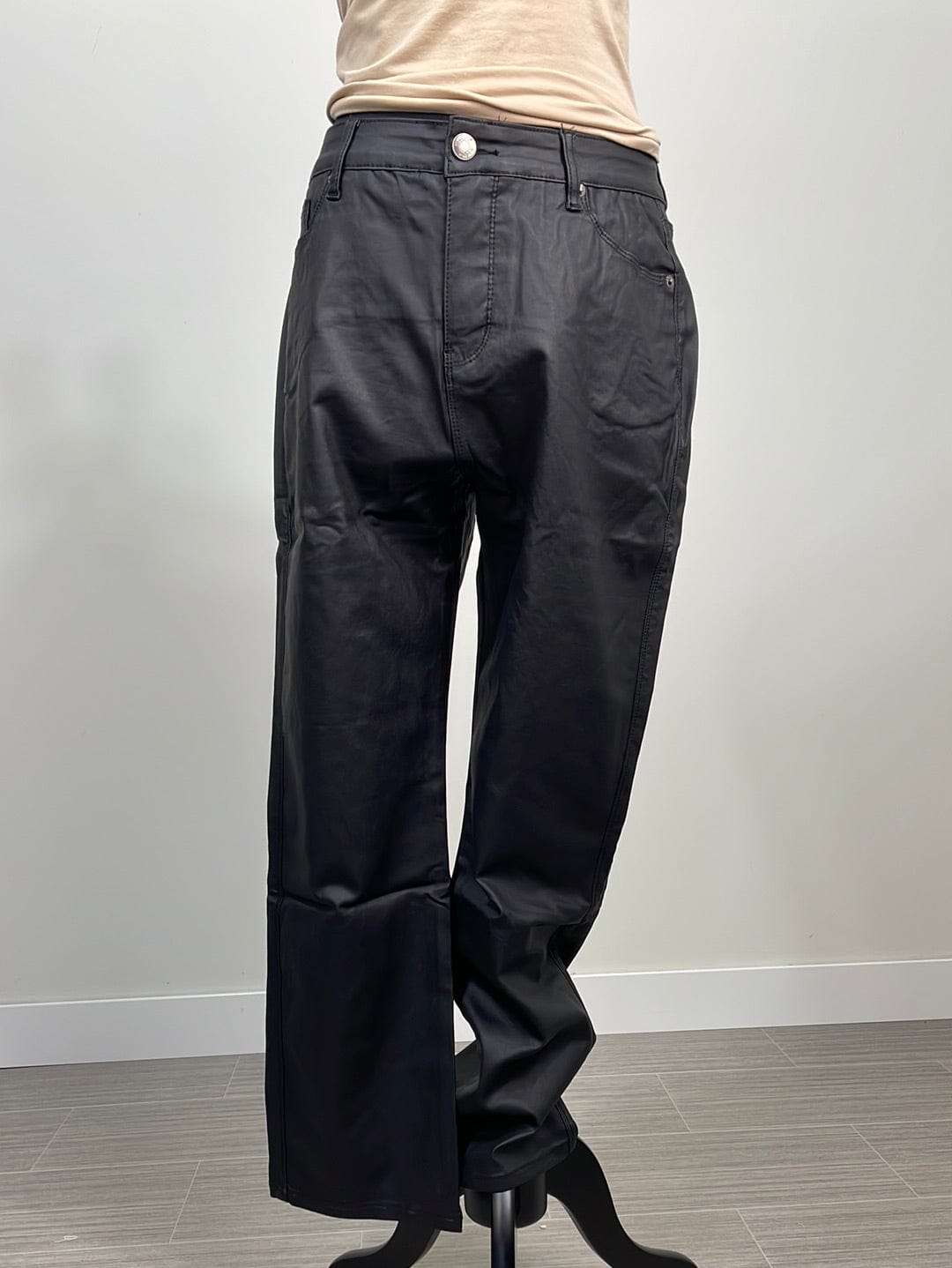 Black Krisa Denim Pant