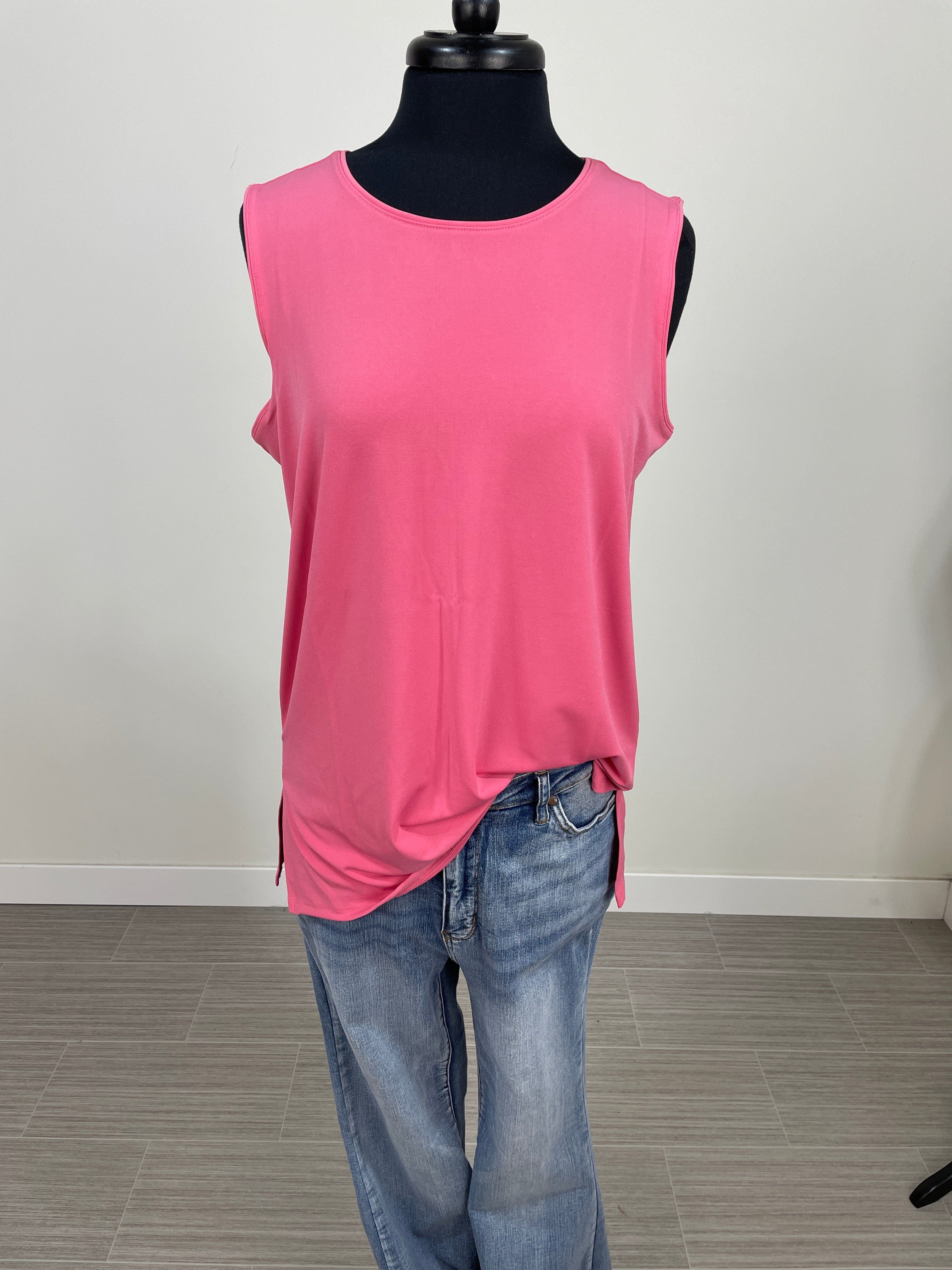 Desert Rose Side Slit Favorite Tank