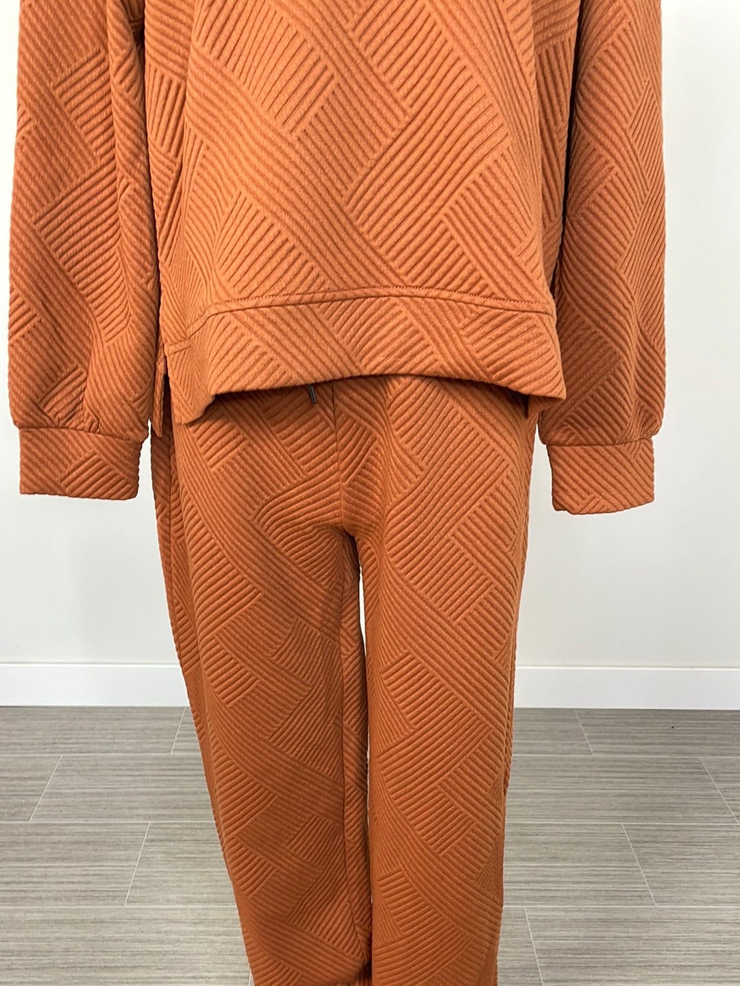 Camel Textured Pants