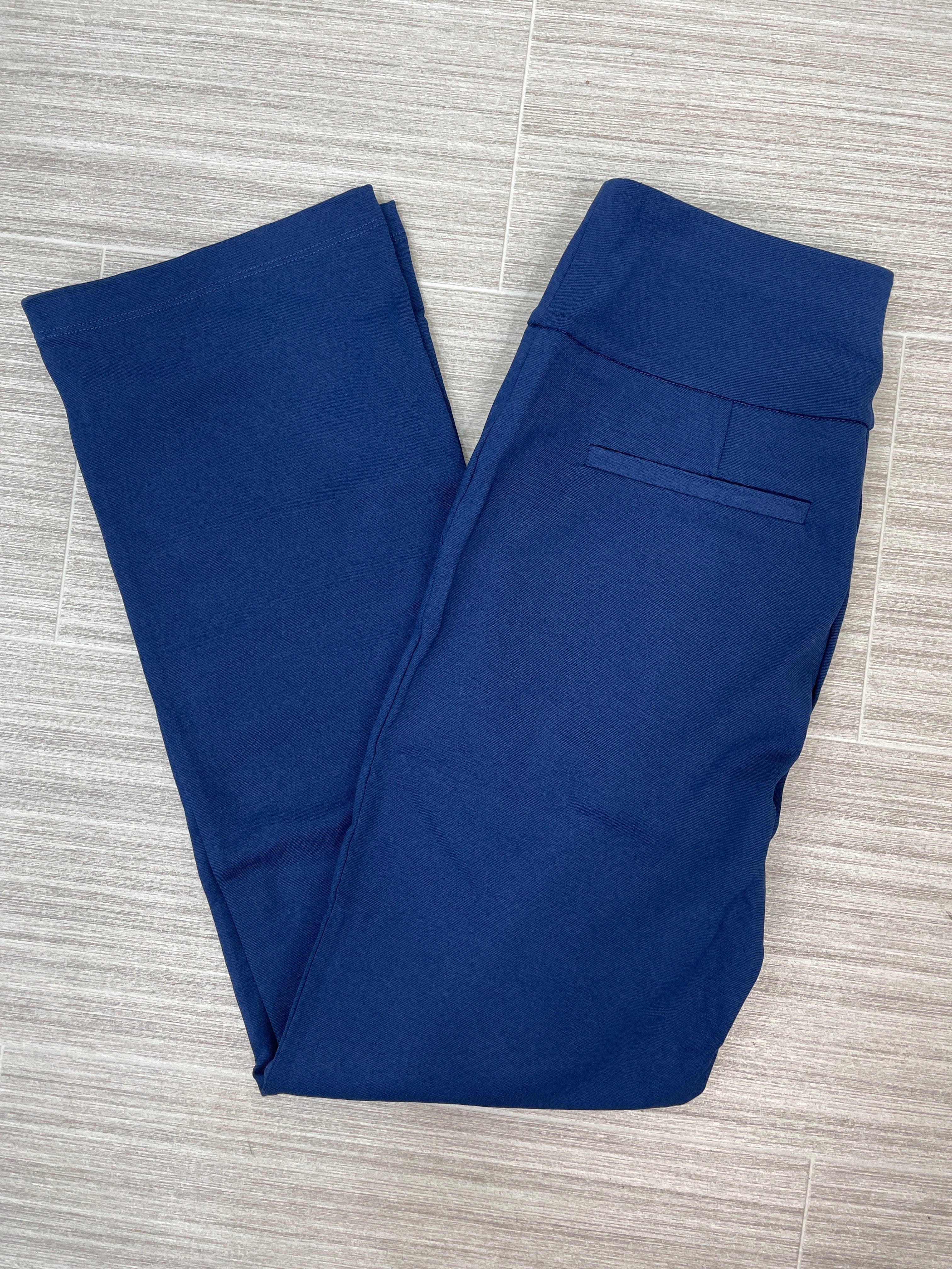 Navy Straight Pant