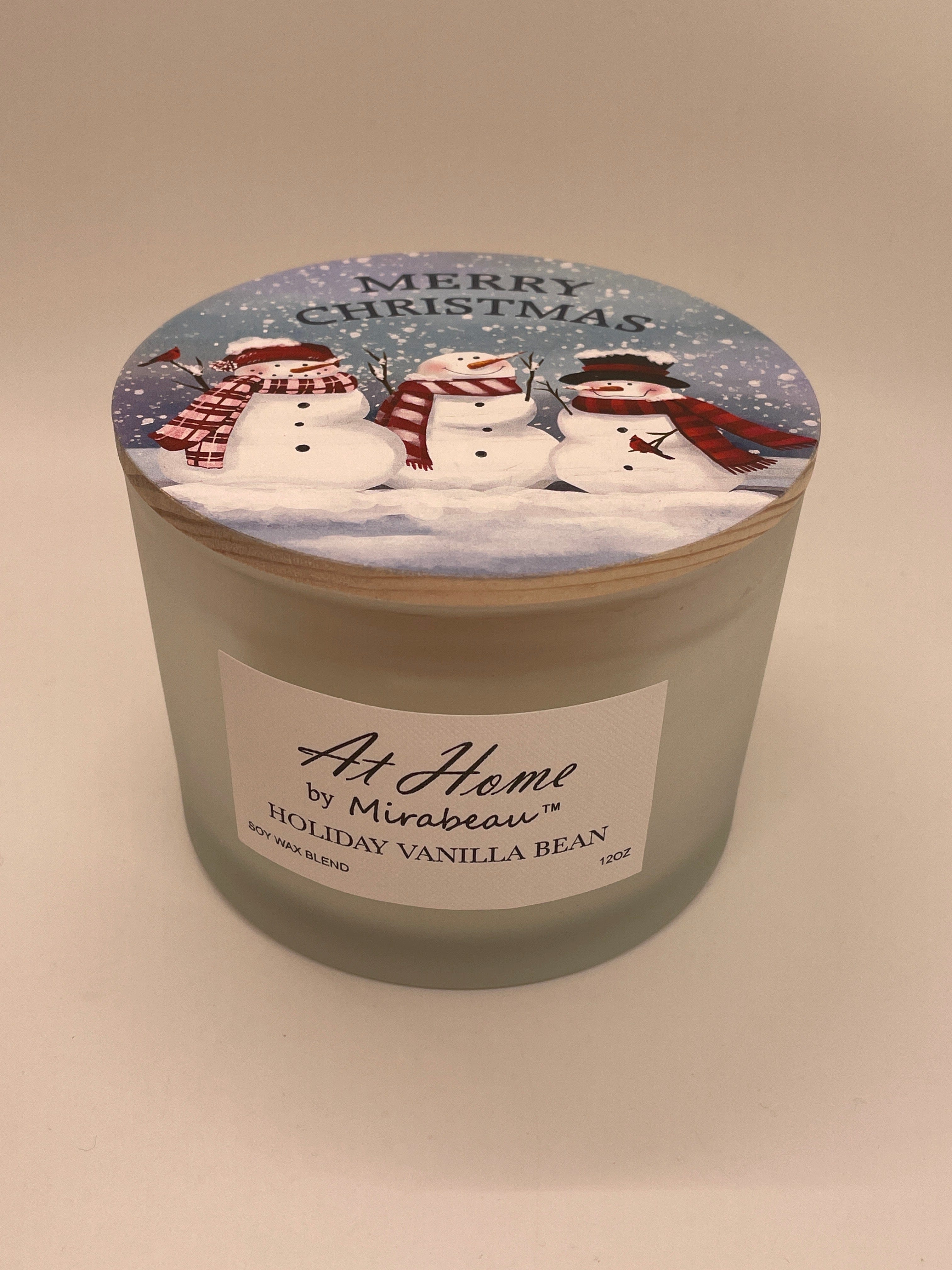 Merry Christmas Vanilla Bean Candle