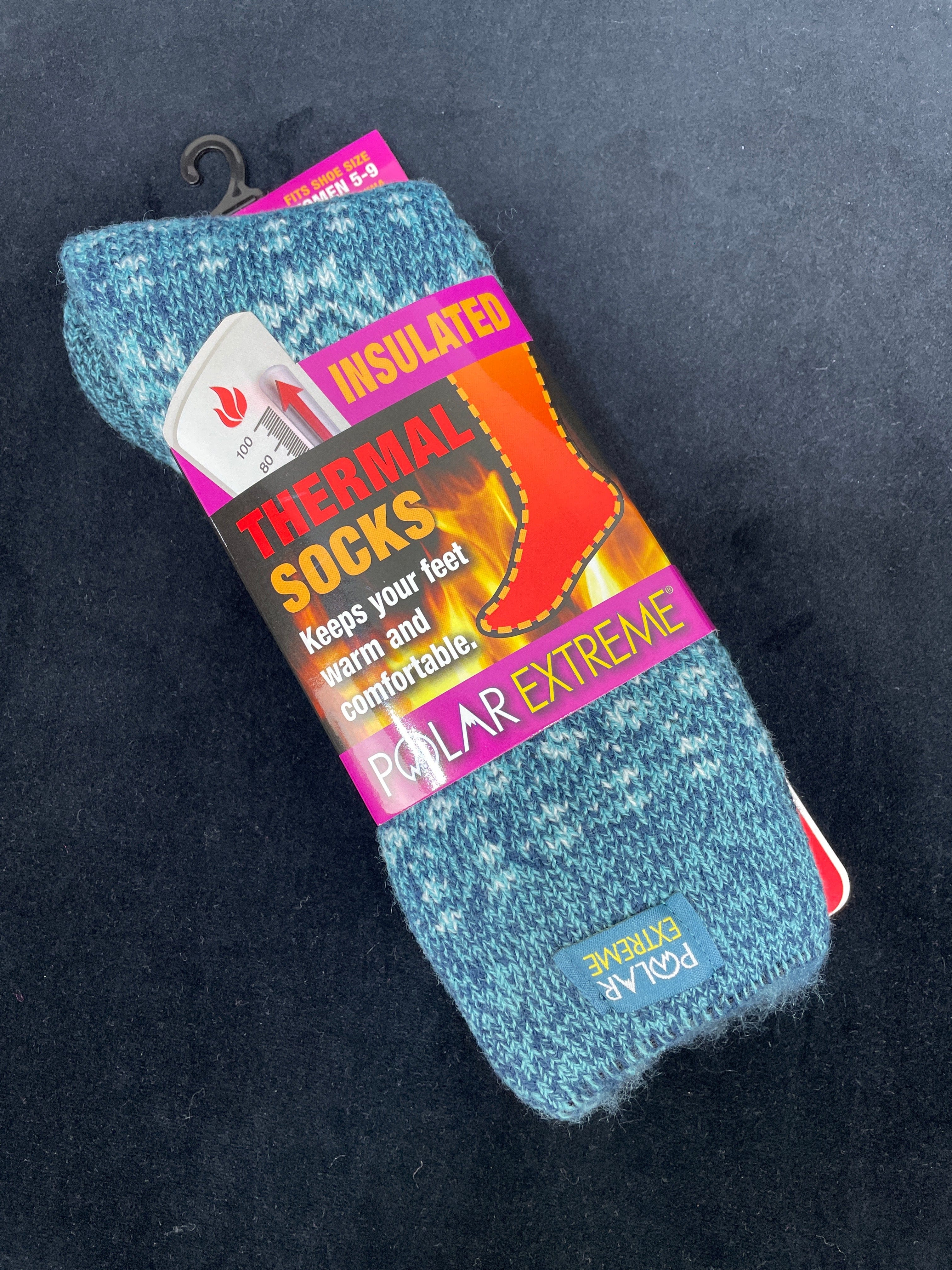 Jade Polar Extreme Heat Women's Fairisle Sock