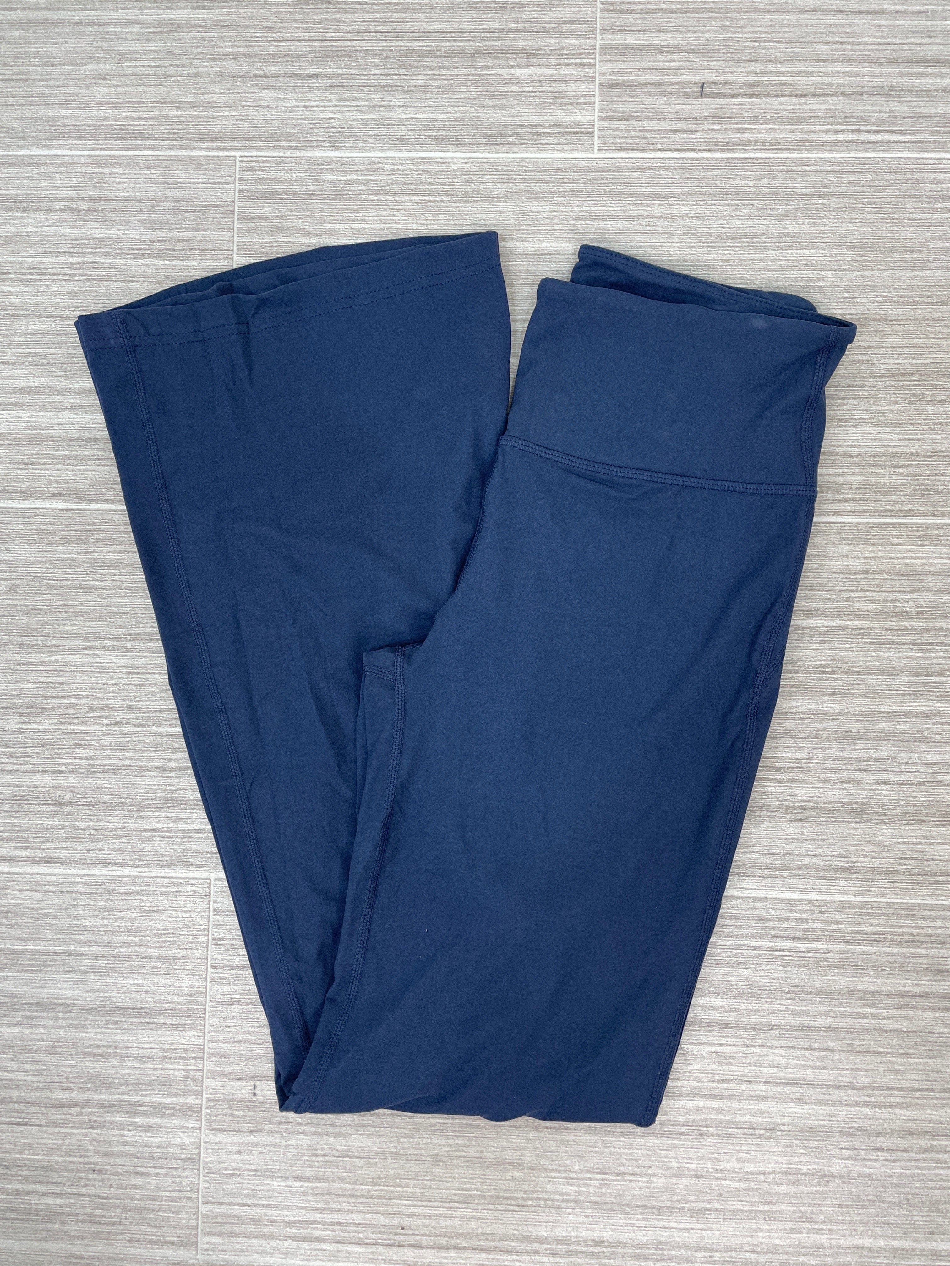 Navy Wide Leg Yoga Pant