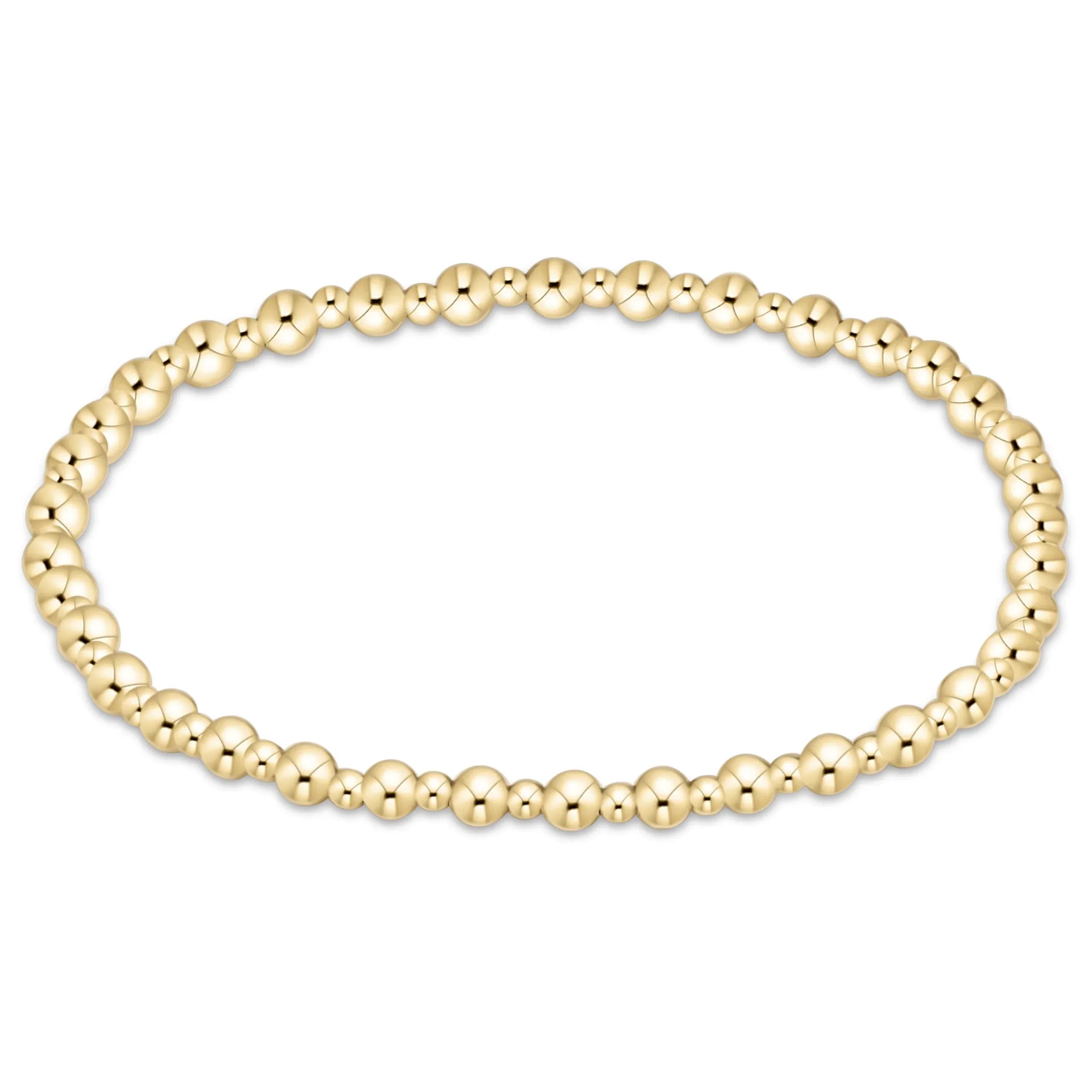 Grateful Gold 3mm Bracelet