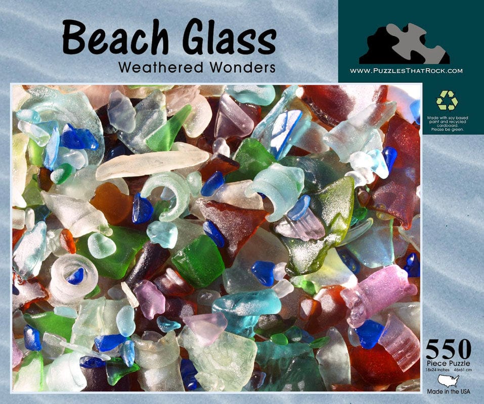 Beach Glass - Weathered Wonders 550pc Puzzle