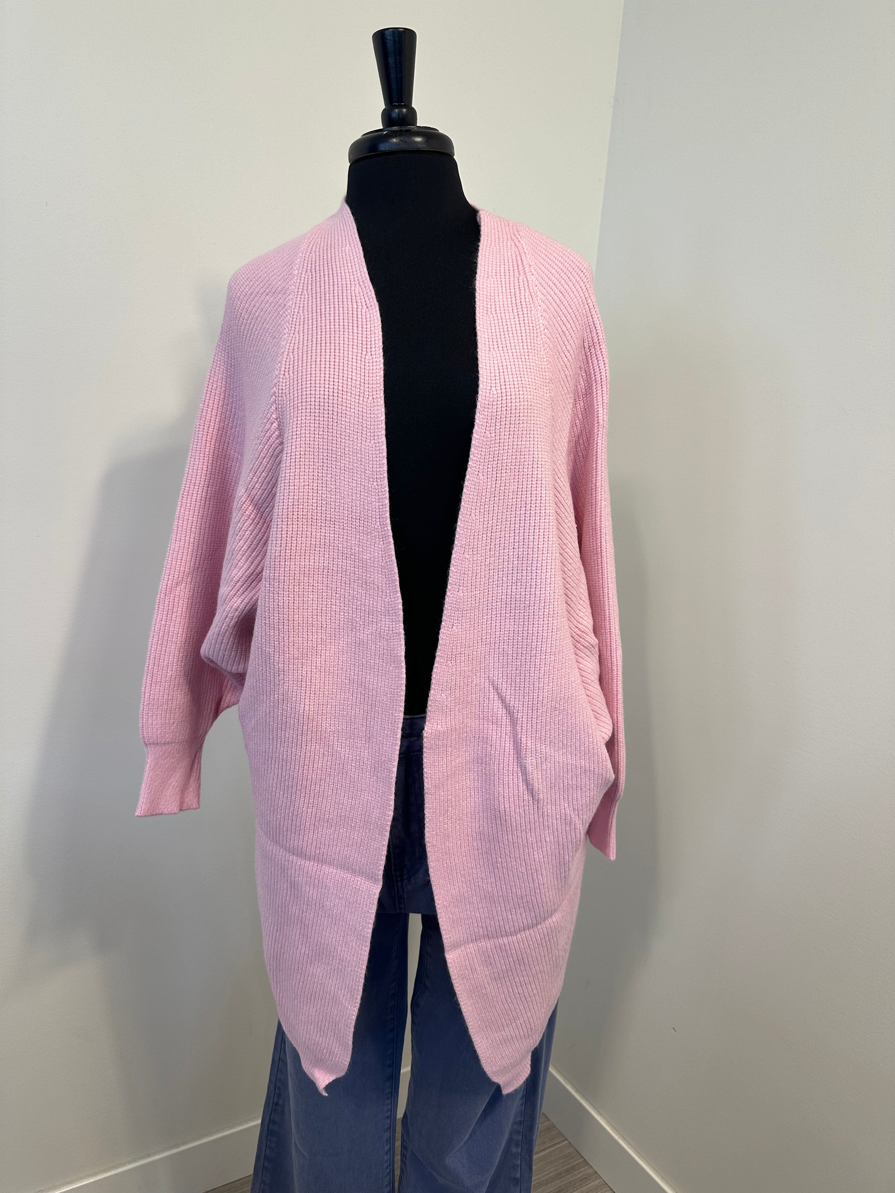 Softest Pink Cardigan with Pockets