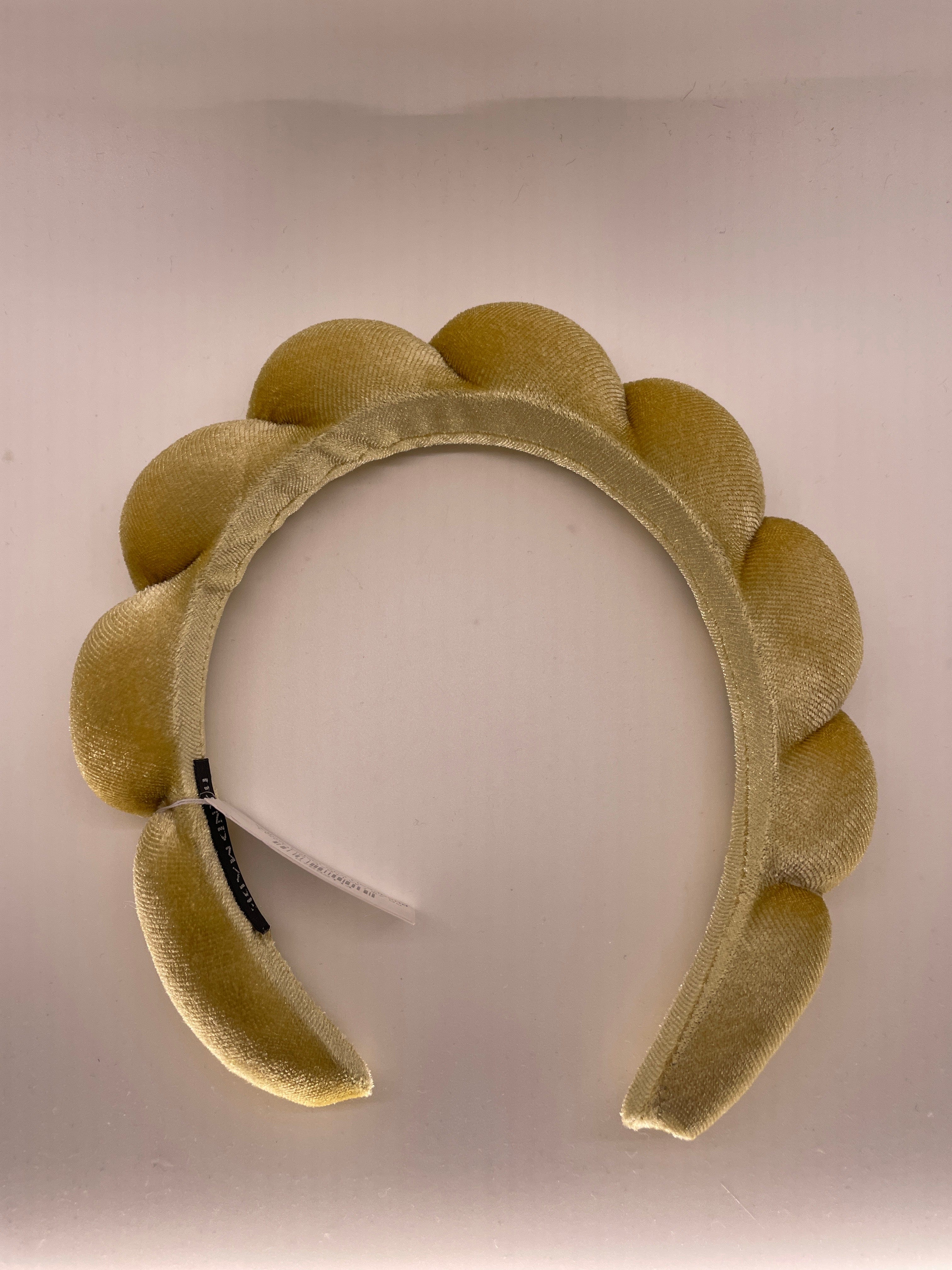 Yellow Velvet Spa Headband