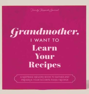 Grandmother, I Want to Learn Your Recipes