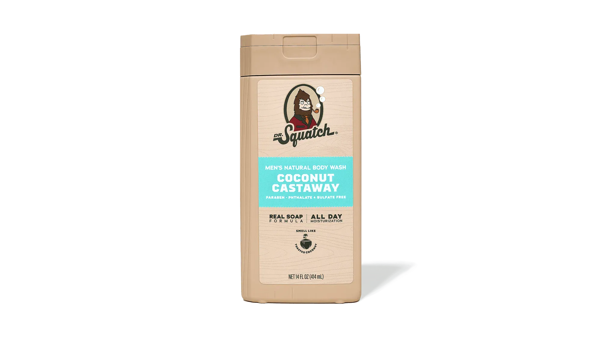 Dr Squatch - 14oz Coconut Castaway Body Wash