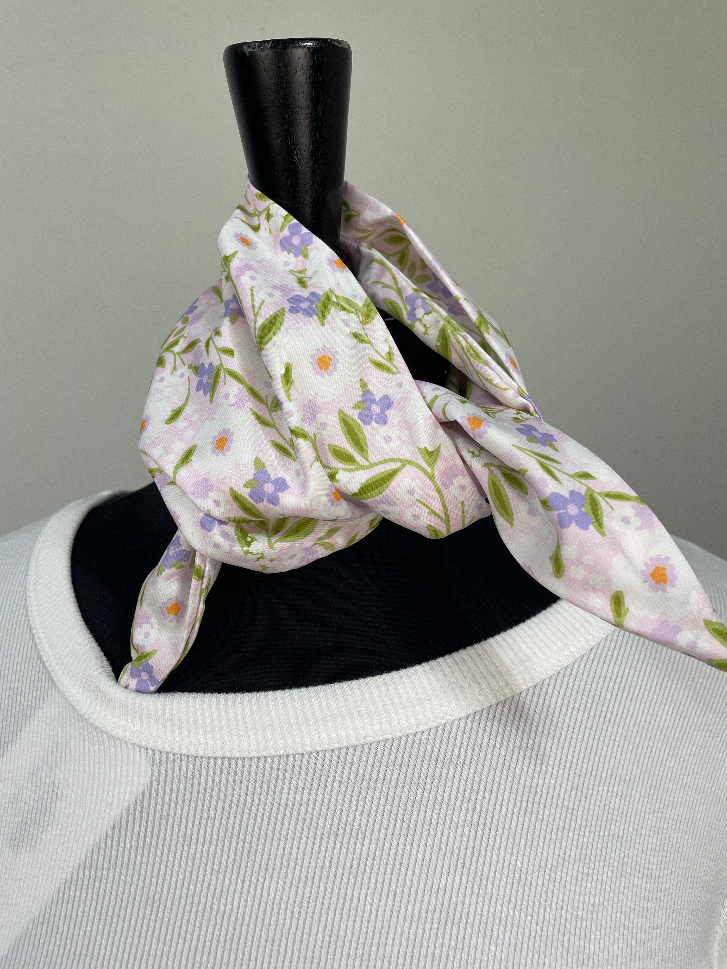 Floral Haven Lilac Scarf