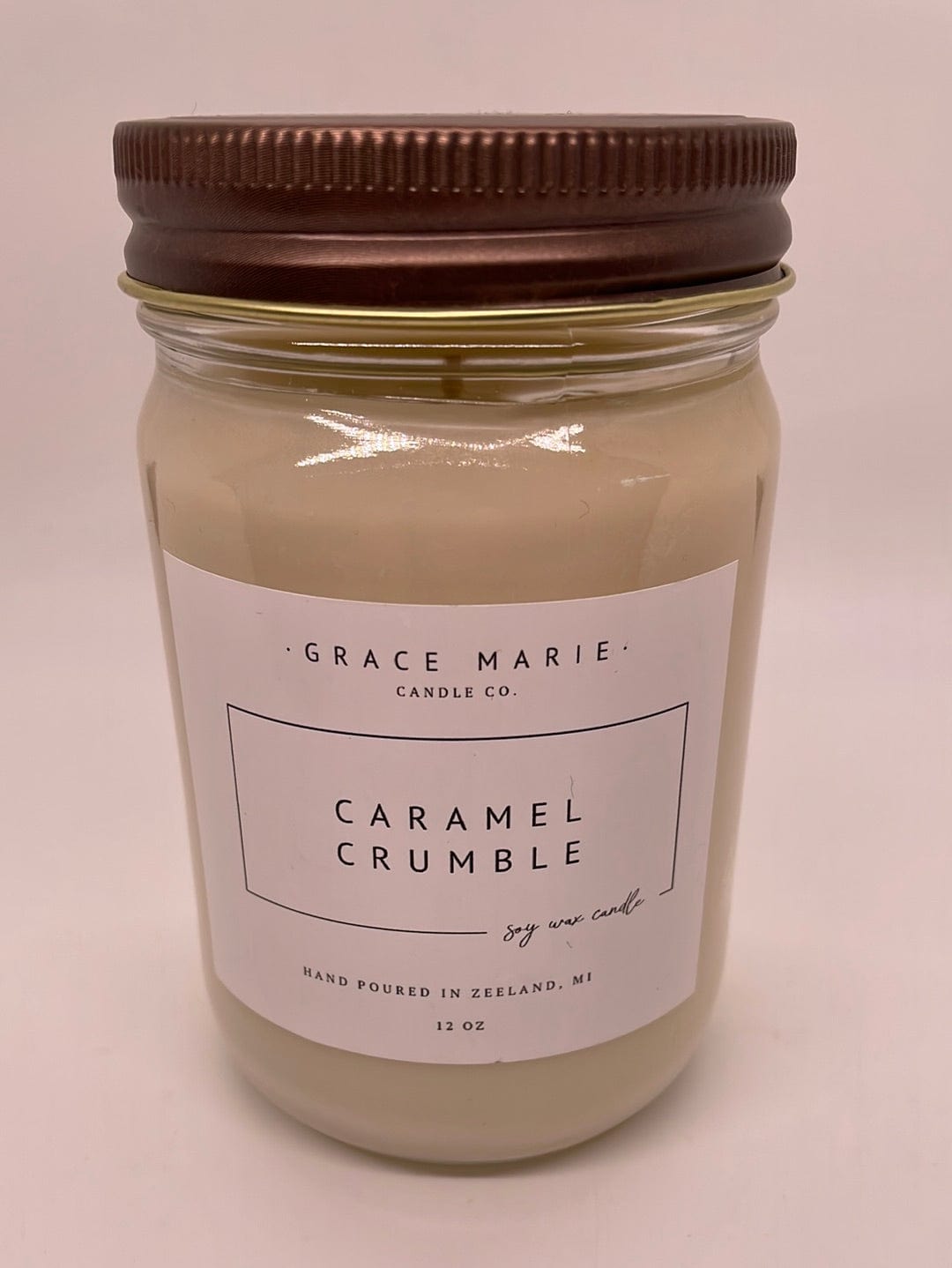 12oz Caramel Crumble Candle