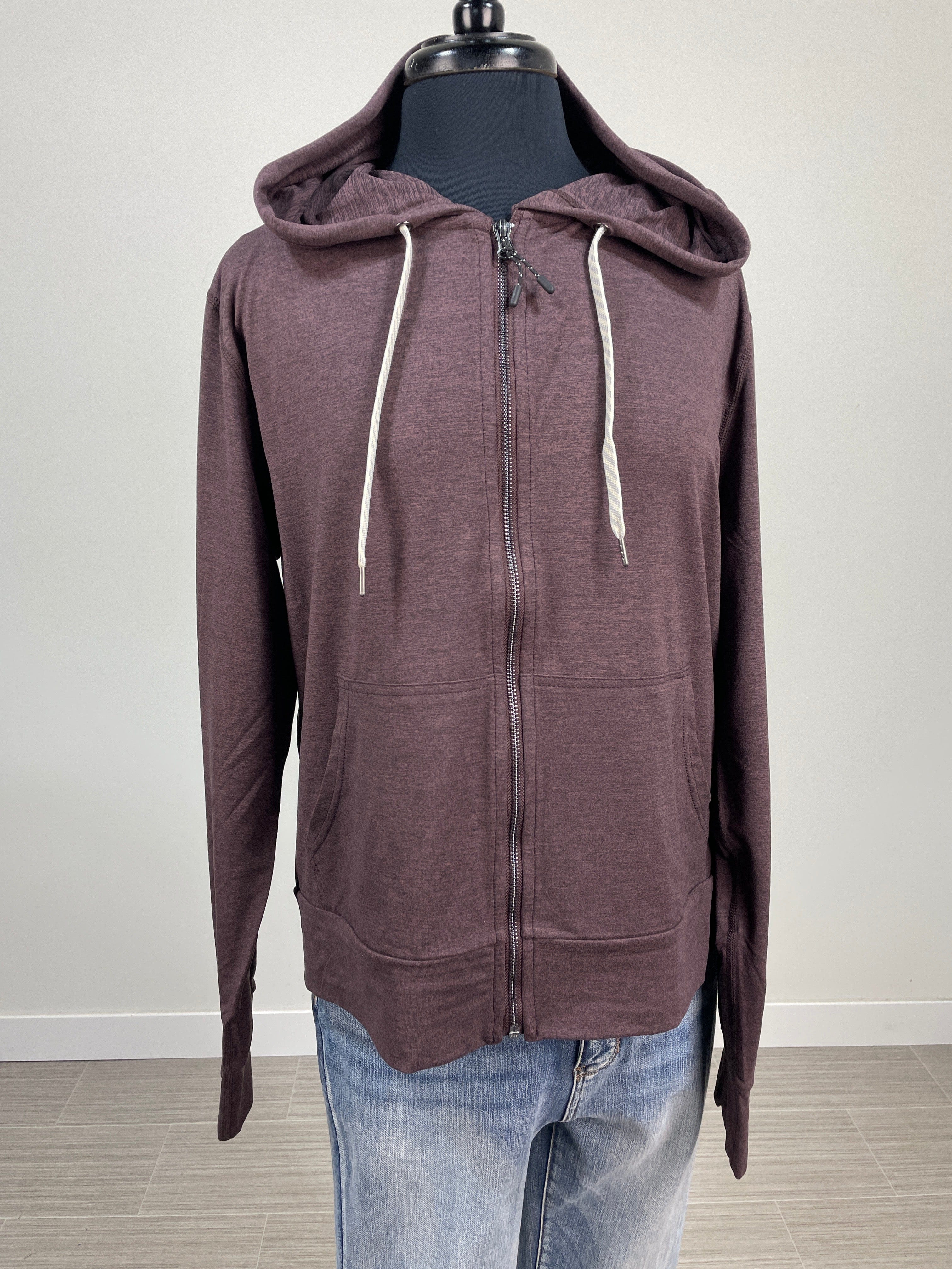Merlot Odessa Full Zip Top