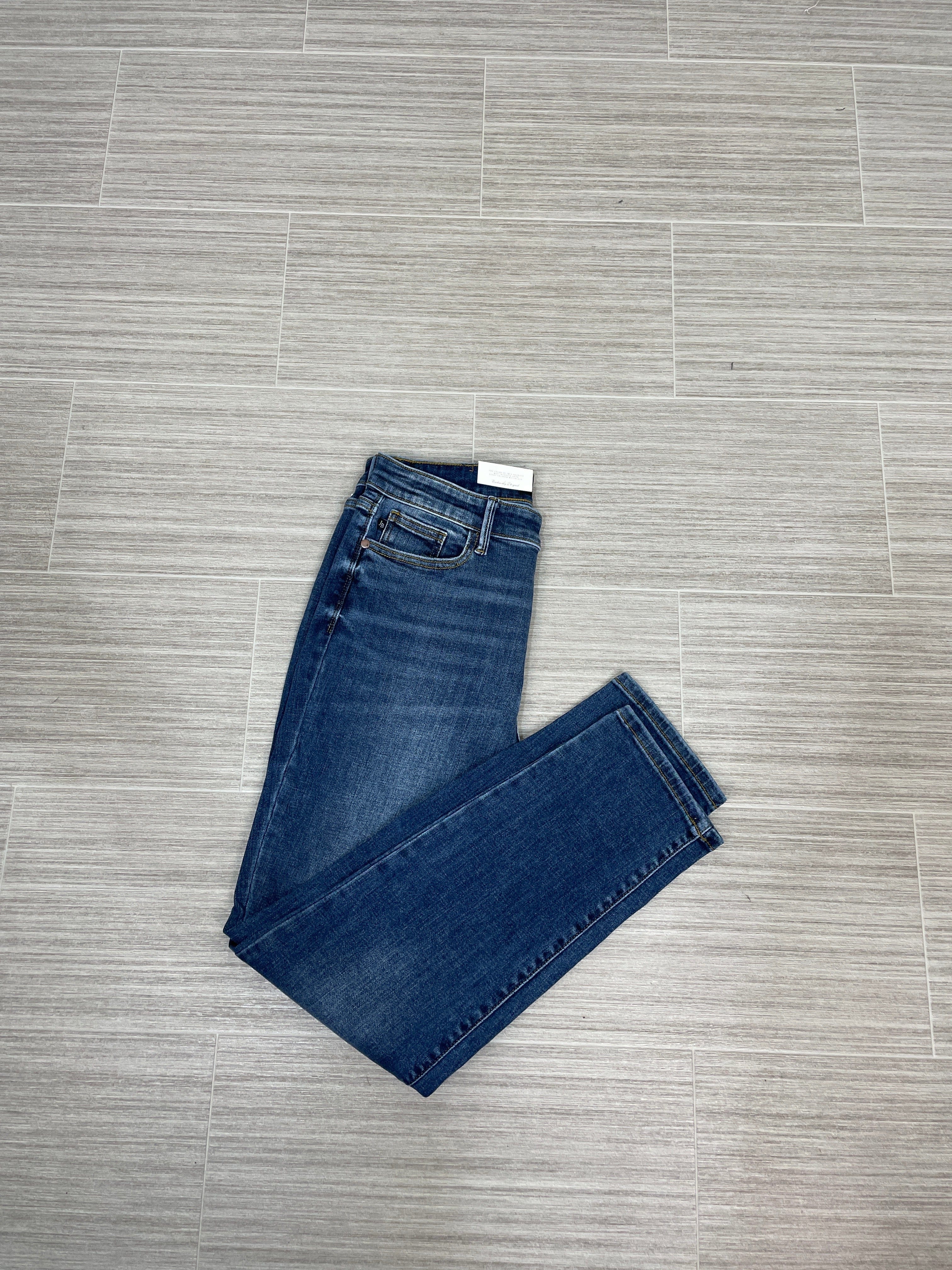 High Waist Shield Back Pocket Slim