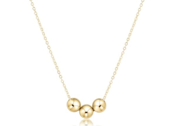16" Necklace Gold - Joy 6MM
