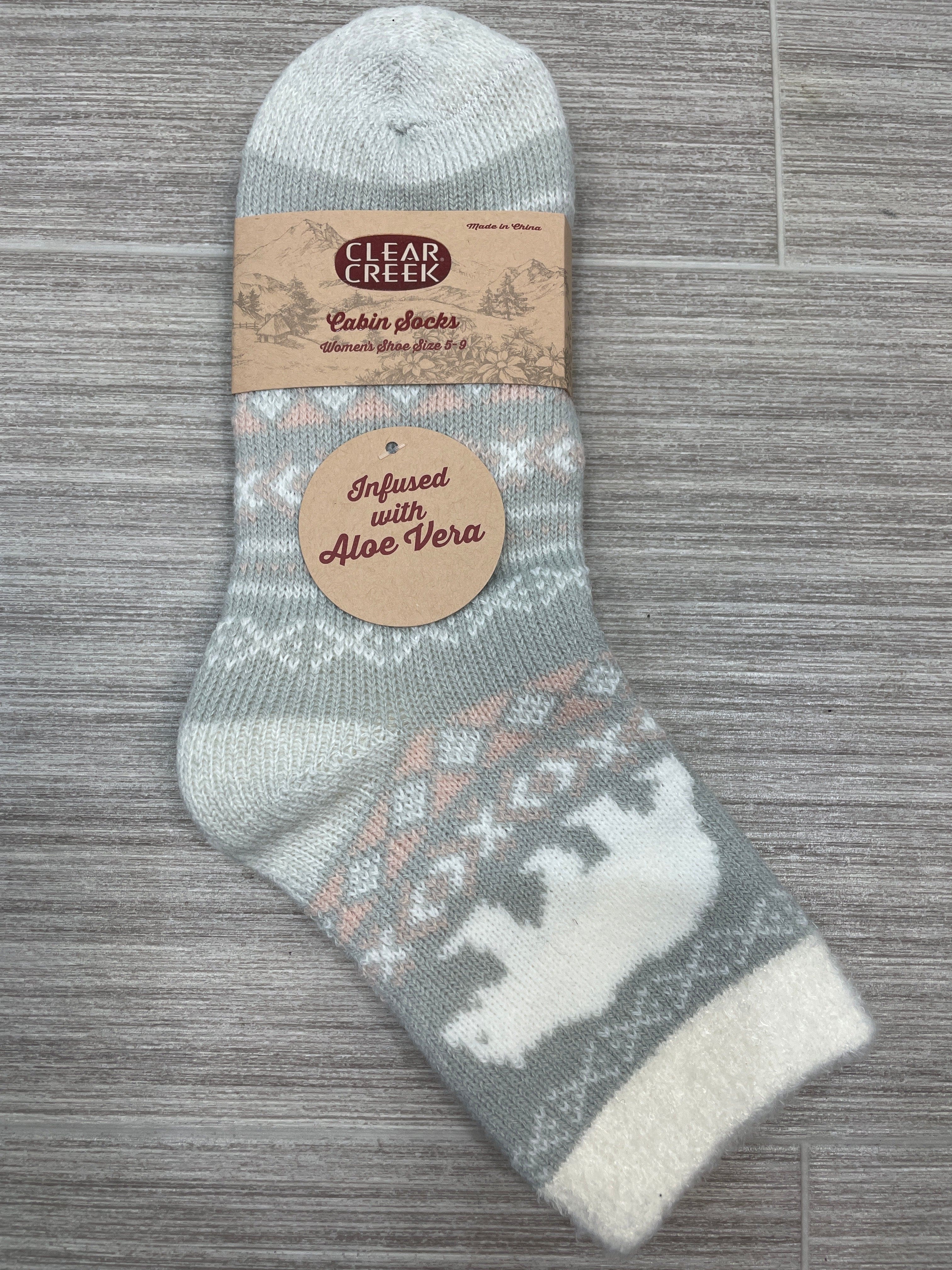 Grey Bear Aloe Cabin Sock