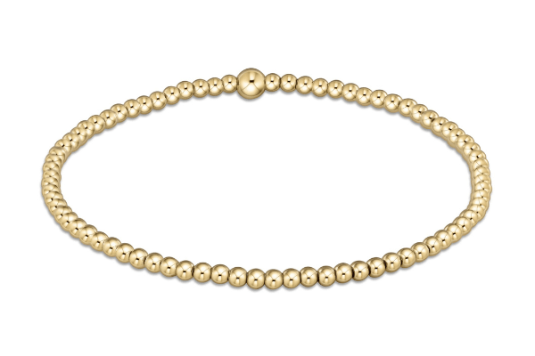 Extends Classic Gold 2.5mm Bracelet
