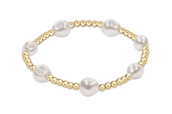 Admire Pearl 3mm Gold Bracelet