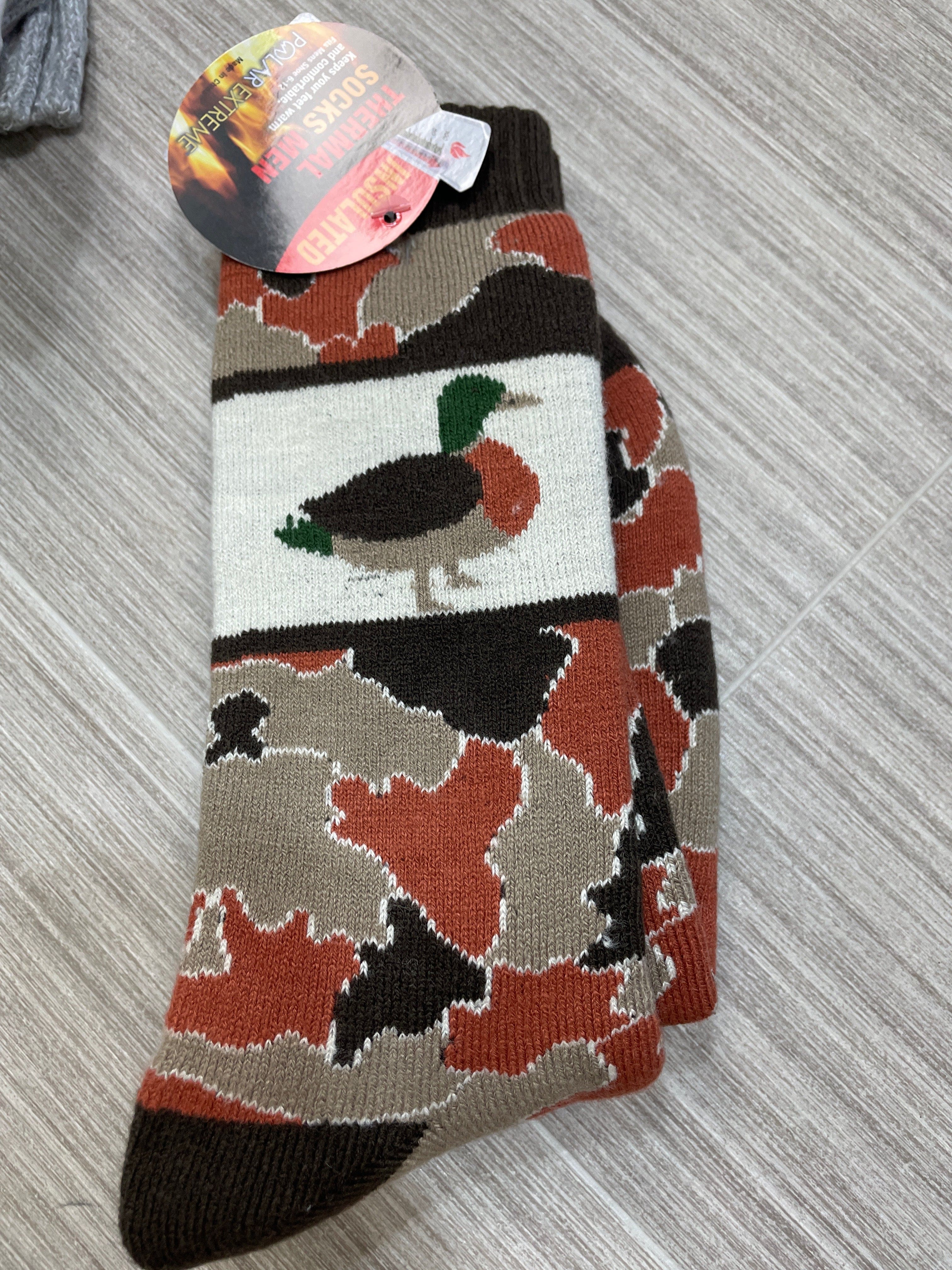 PE Men's Duck Thermal Sock