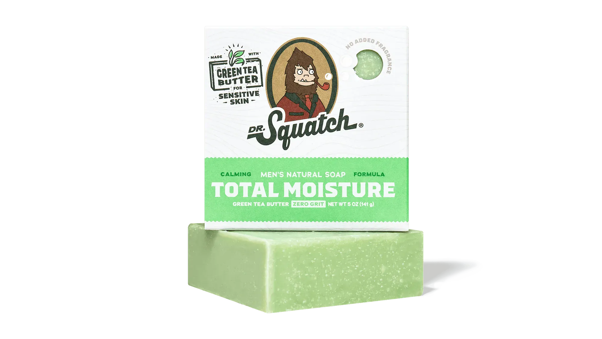 Dr Squatch - Total Moisture Green Tea Butter Bar Soap