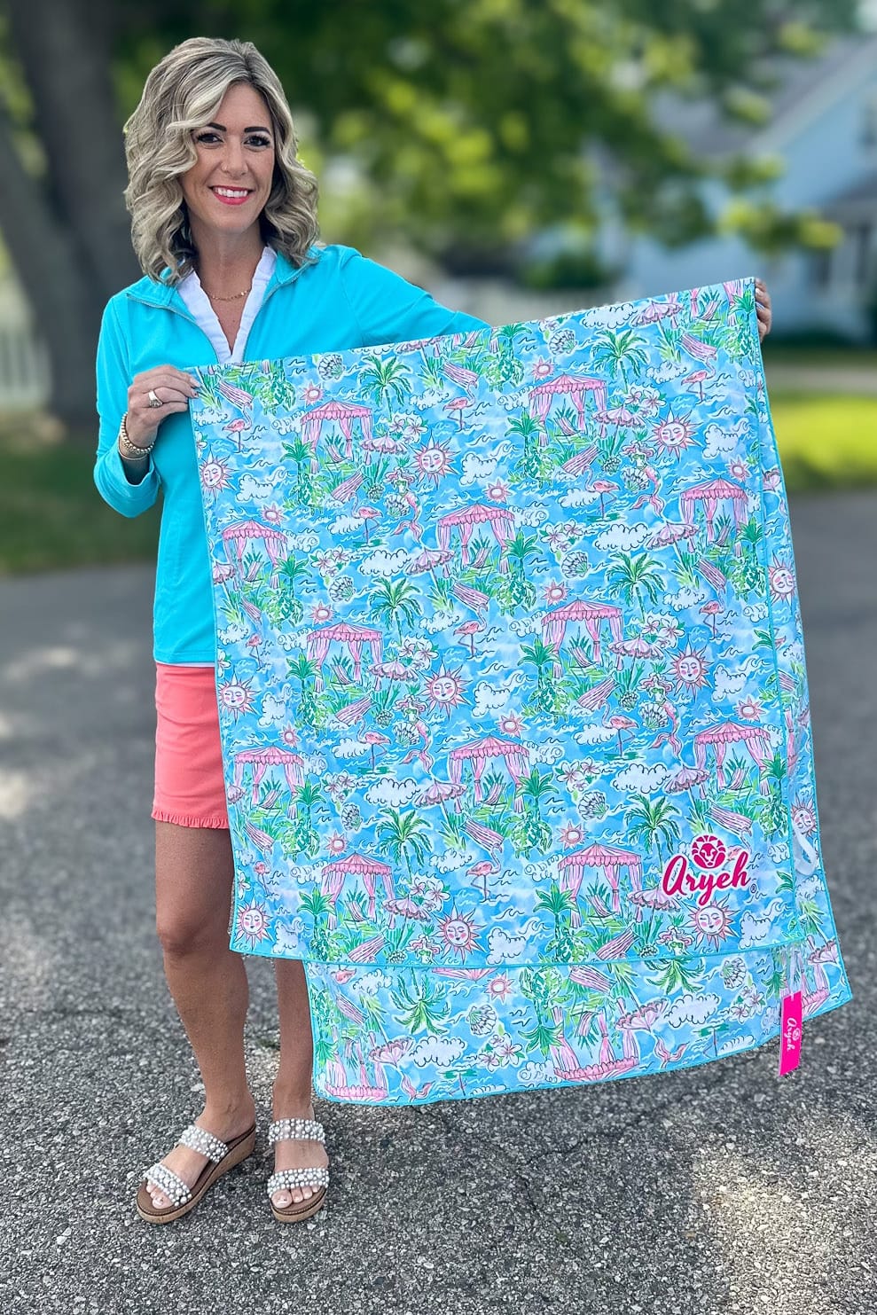 Mermaid Microfiber Beach Towel