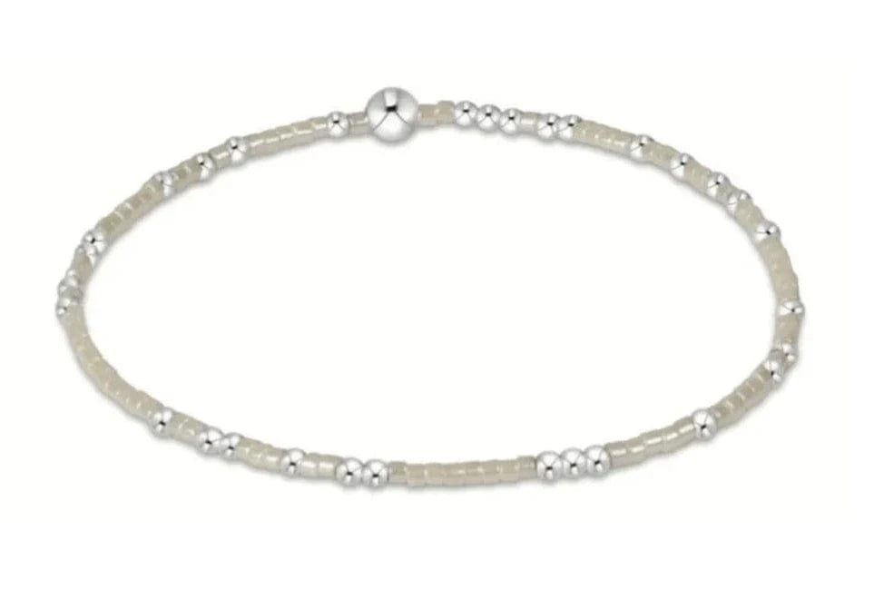 Hope Unwritten Sterling Bracelet - Milkshake