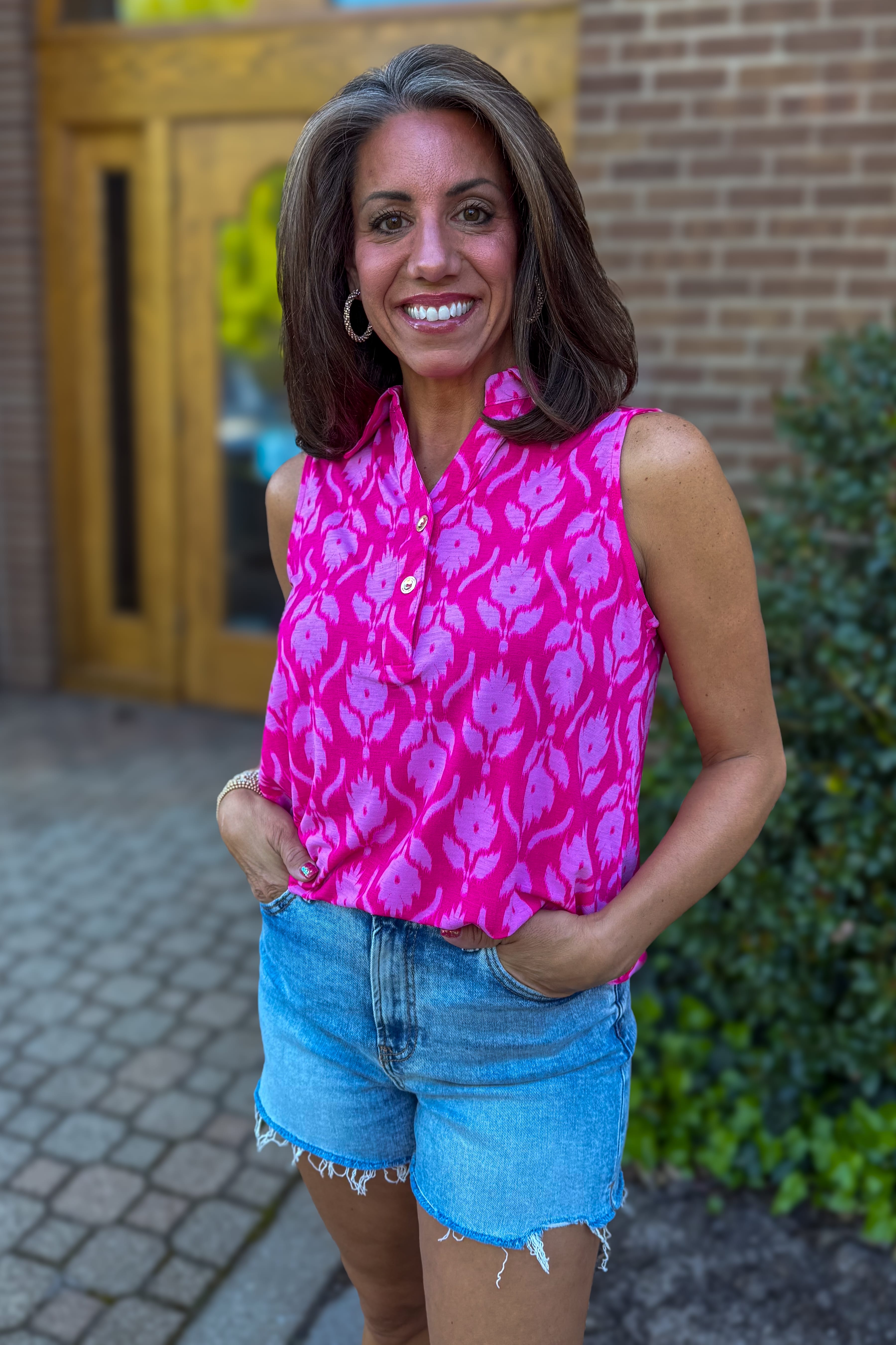 Hot Pink Seaspray Tank