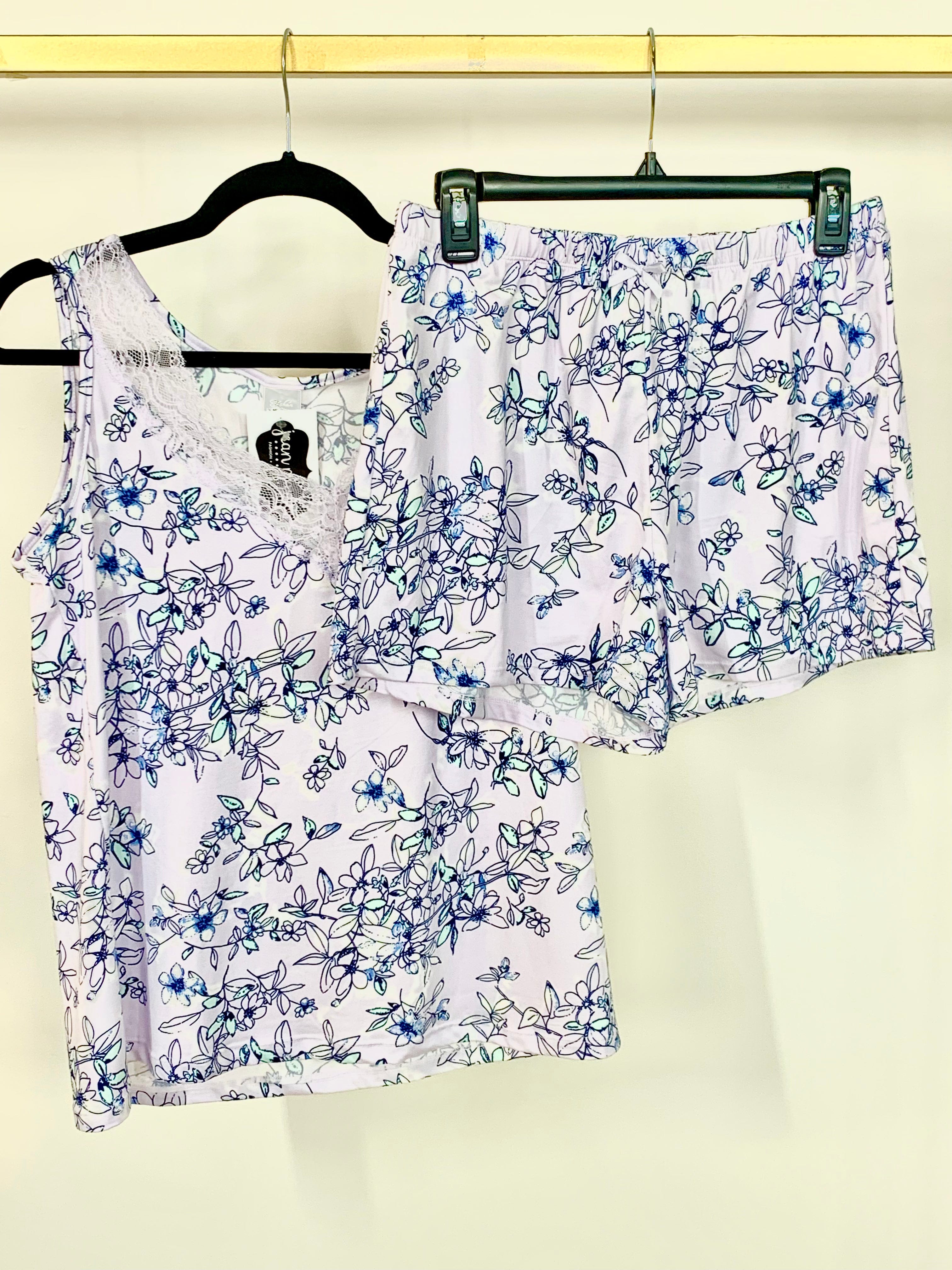 Lyra Lavender Lace Short Set