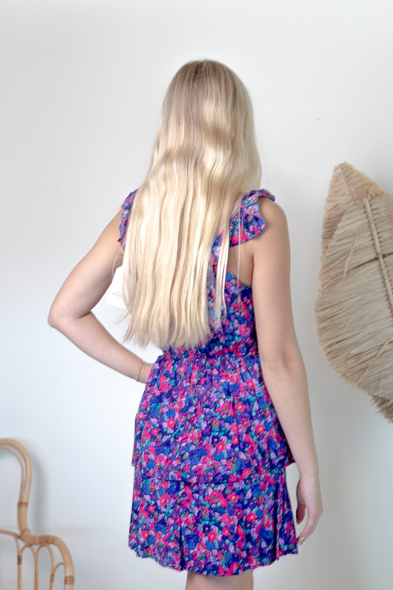 Multi Color Pansy Dress