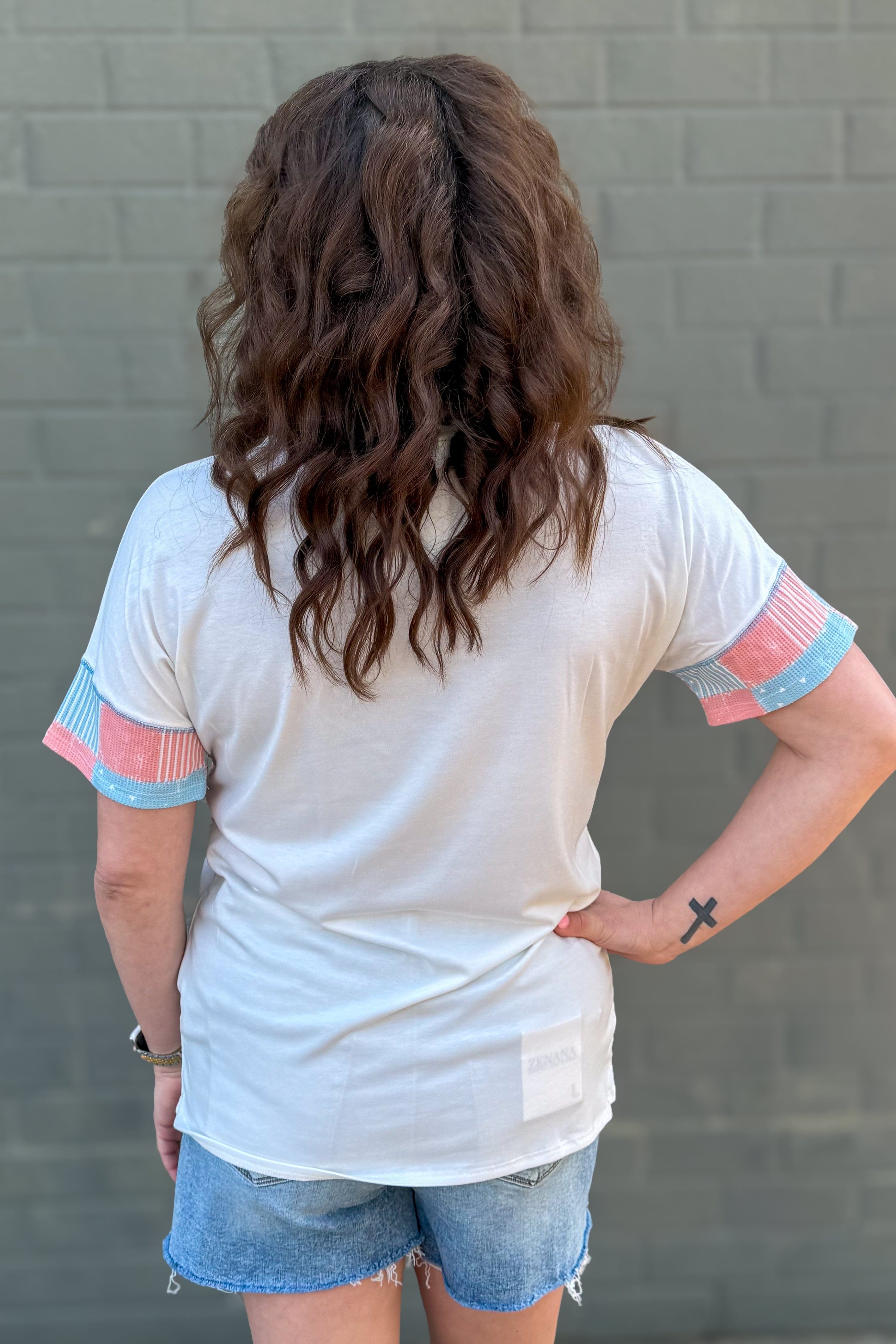 Stars & Stripes Top back