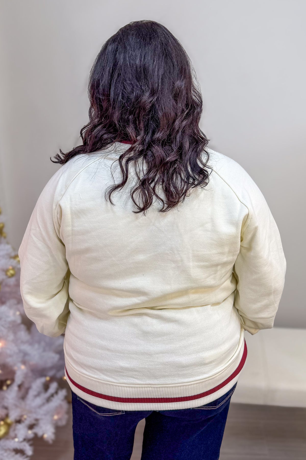 Ivory Merry Sweatshirt