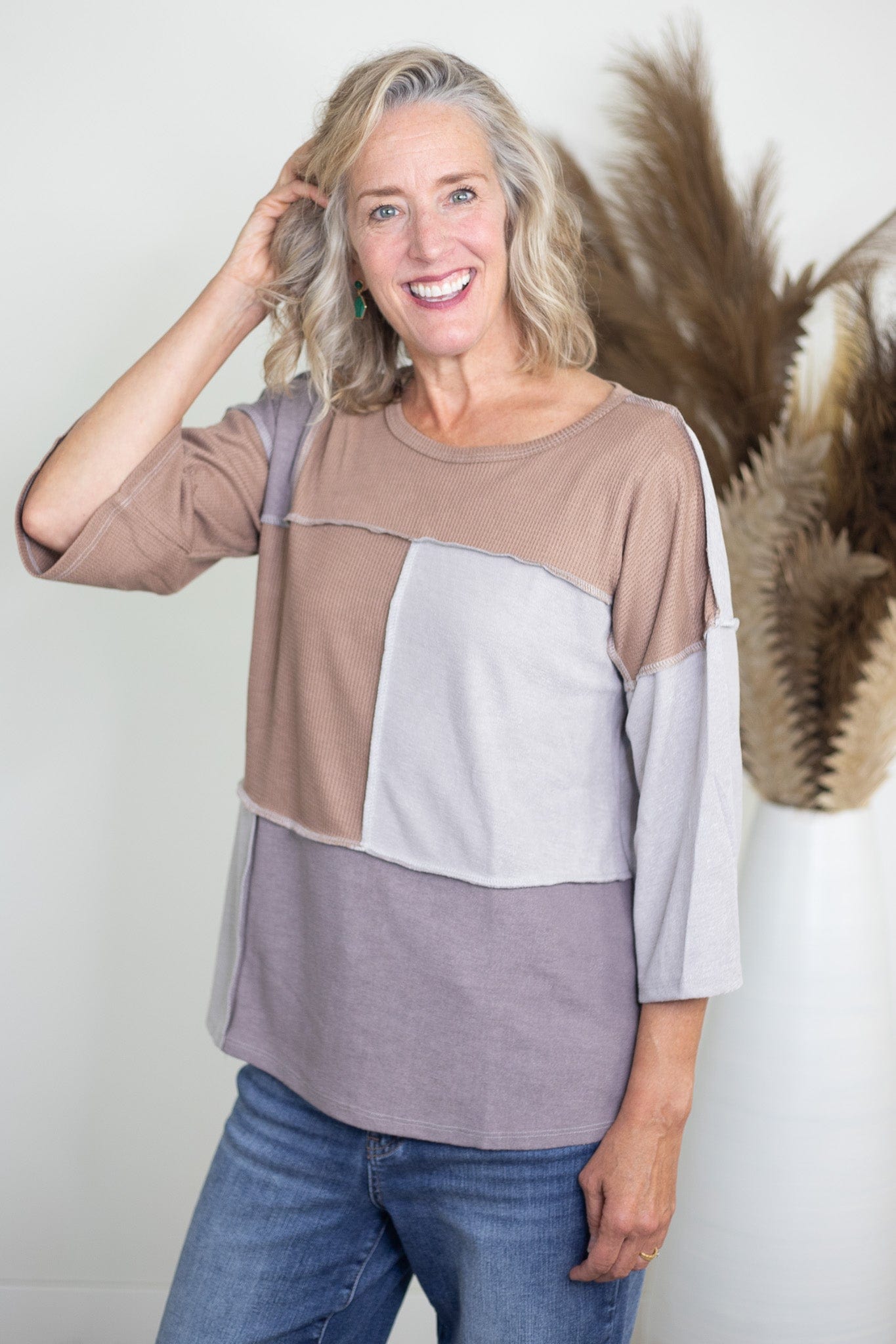 Mocha Colorblock Longsleeve