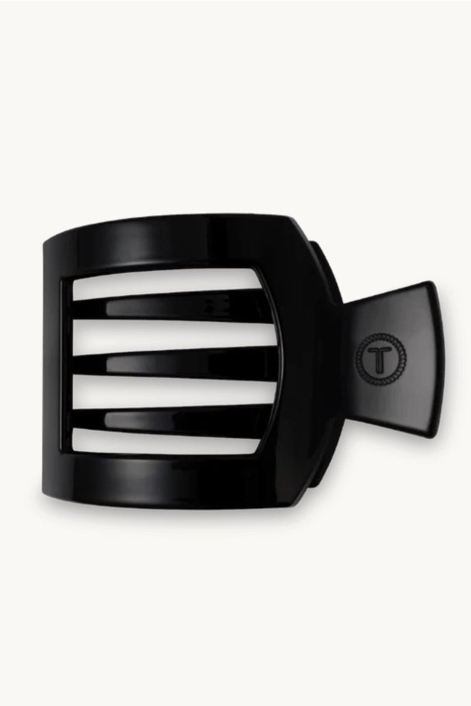 Jet Black Small Flat Square Clip