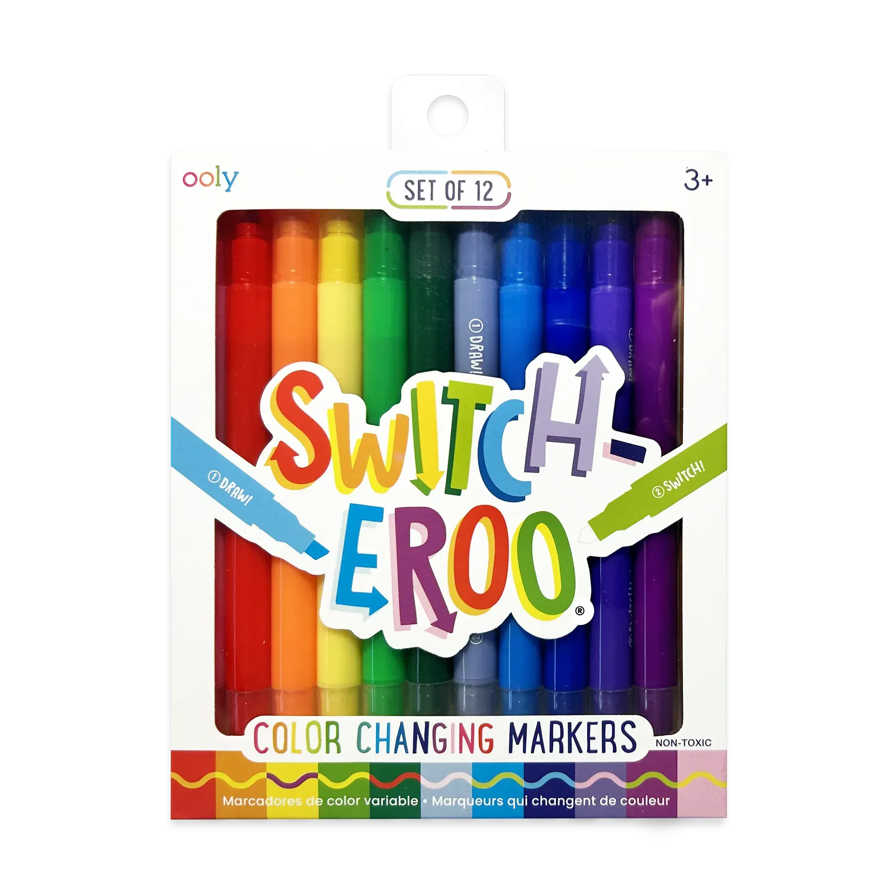 Switch-eroo!: Color-Changing Markers - Set of 12