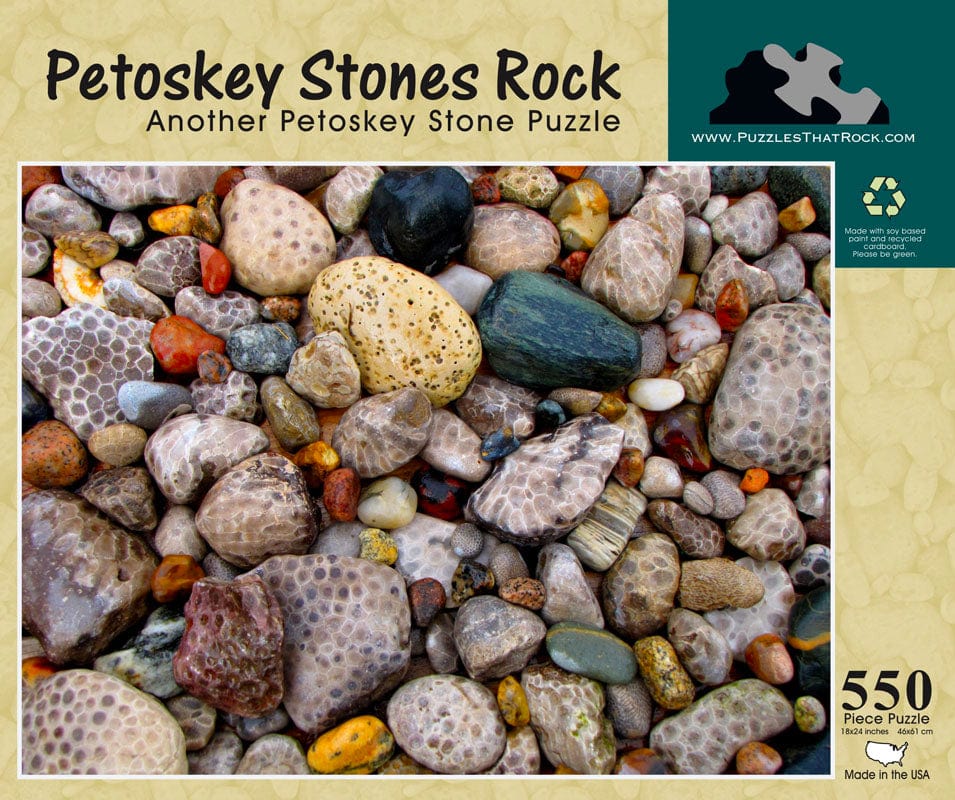 Petoskey Stones Rock Puzzle