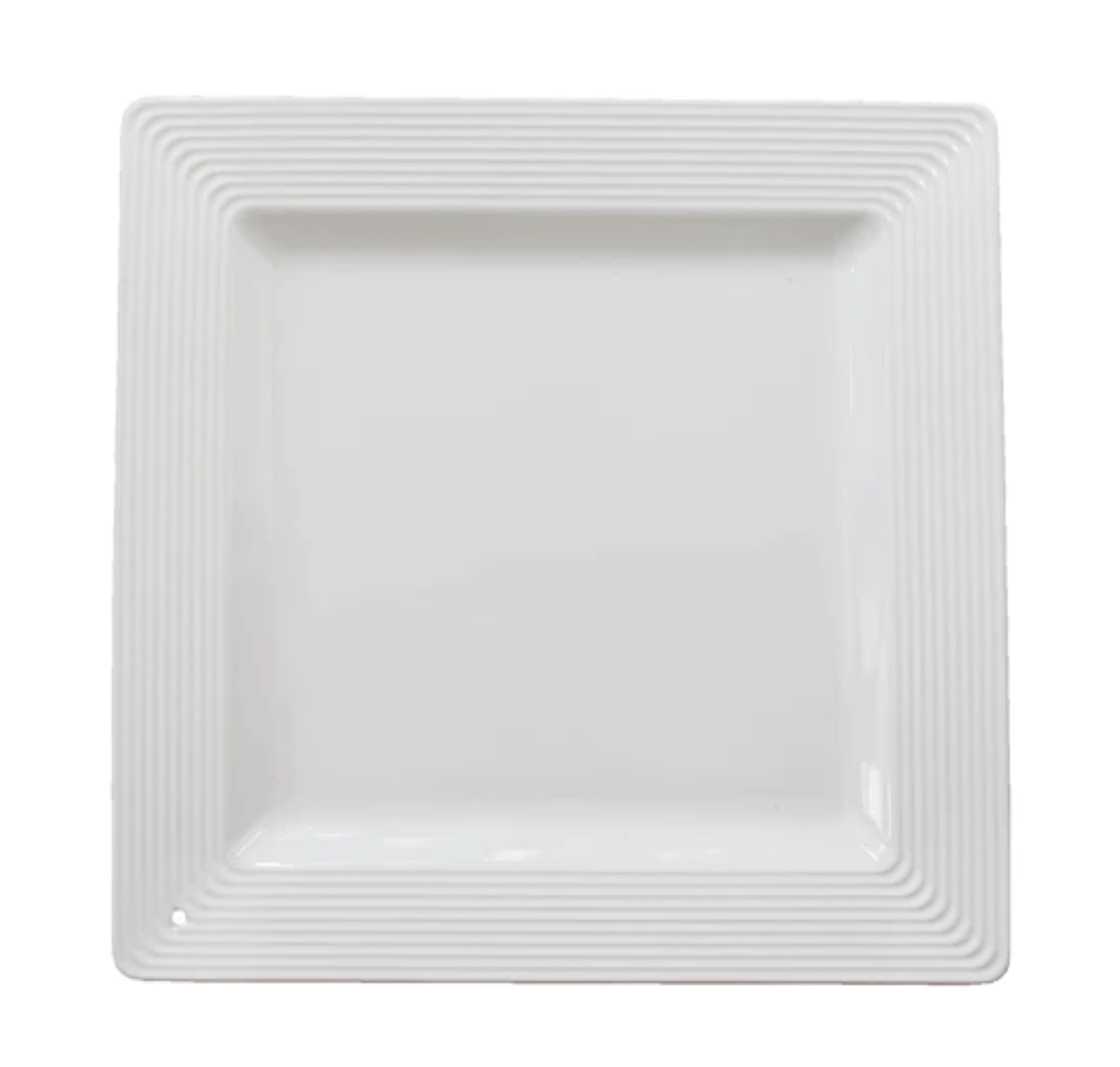 Nora Fleming Square Platter - Pinstripes