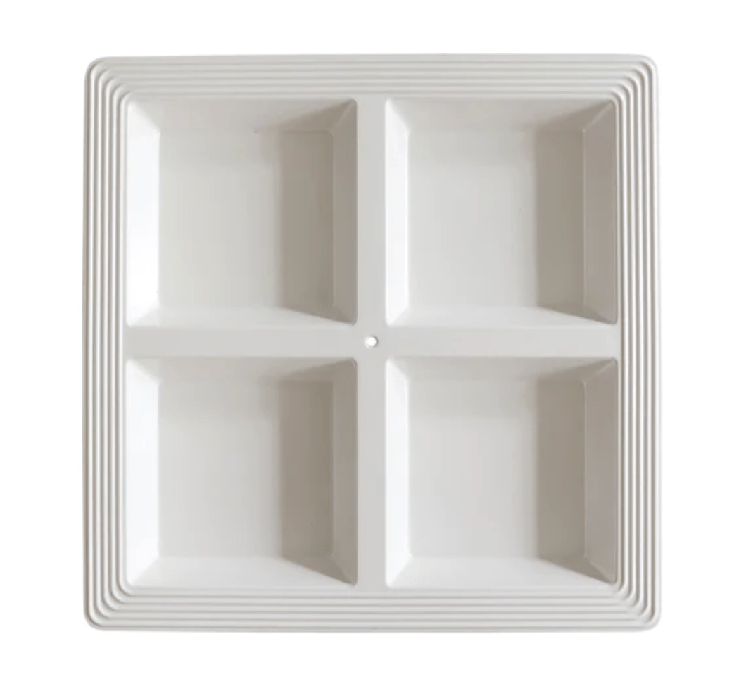 Nora Fleming Melamine Square Sectional - Stripes - Retired