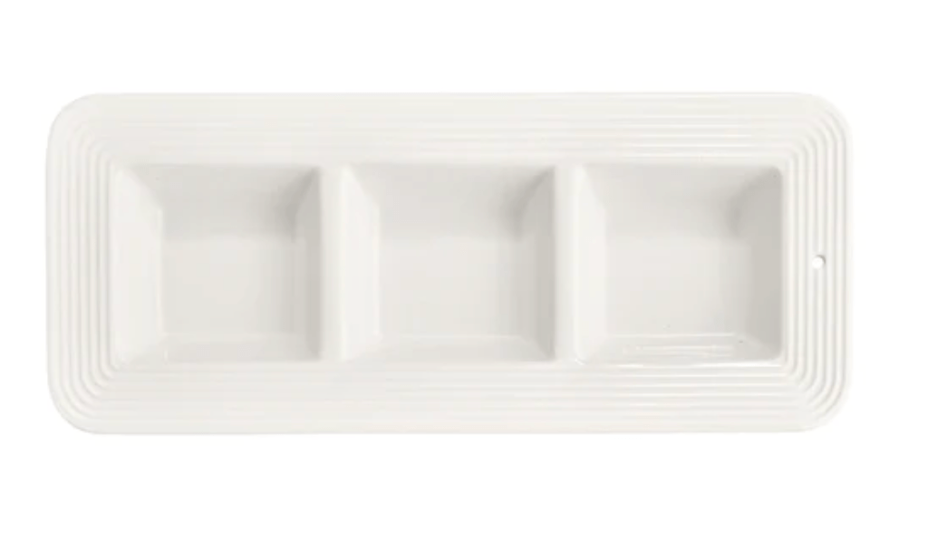 Nora Fleming Garnish Dish Stripes
