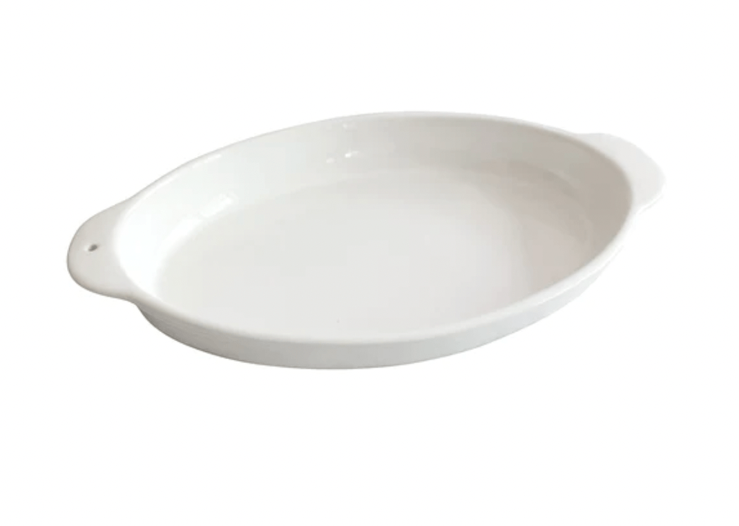 Nora Fleming Oval Baker - Pinstripes