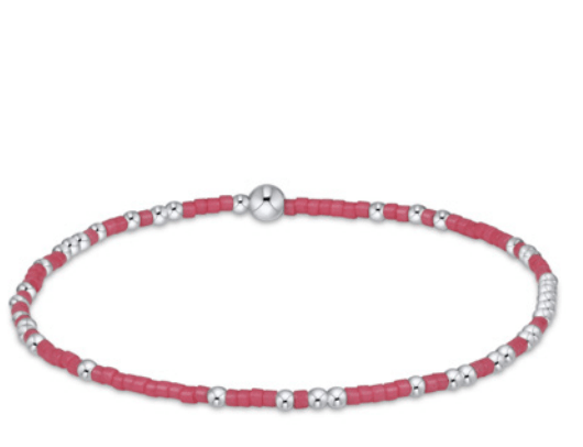 Hope Unwritten Sterling Bracelet - Bright Pink