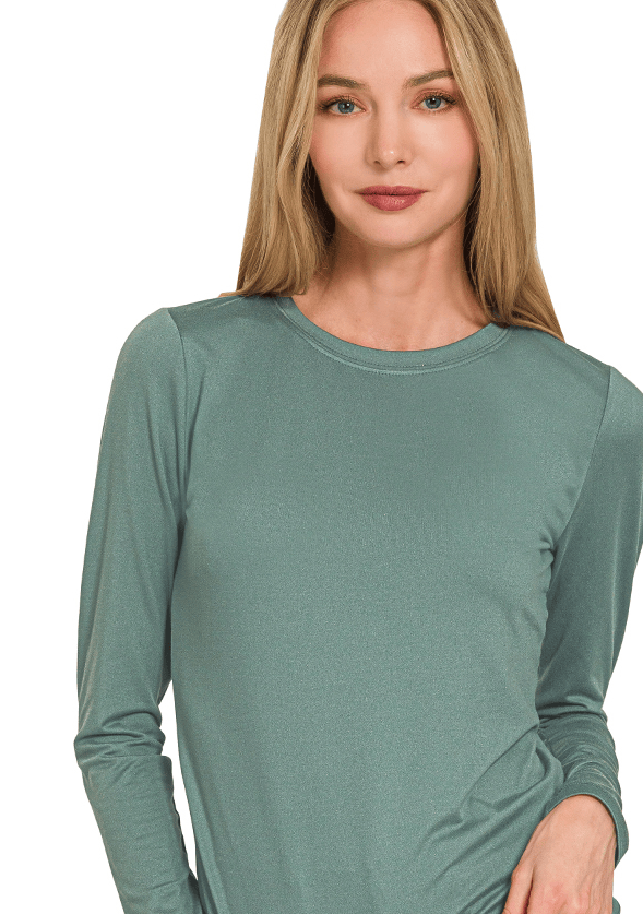 Ash Jade Long Sleeve Top