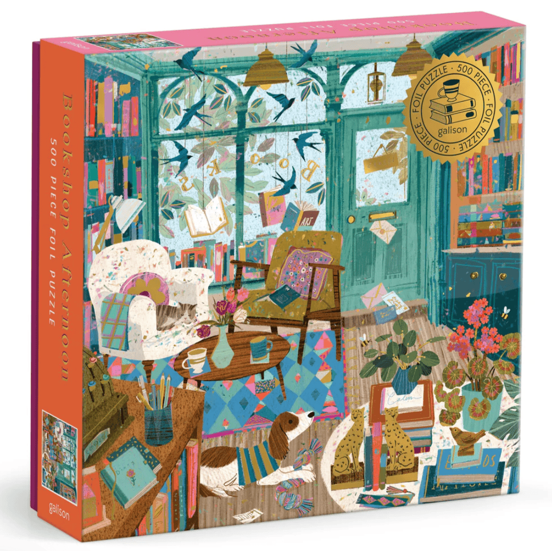 Bookshop Afternoon 500 Piece Foil Puzzle